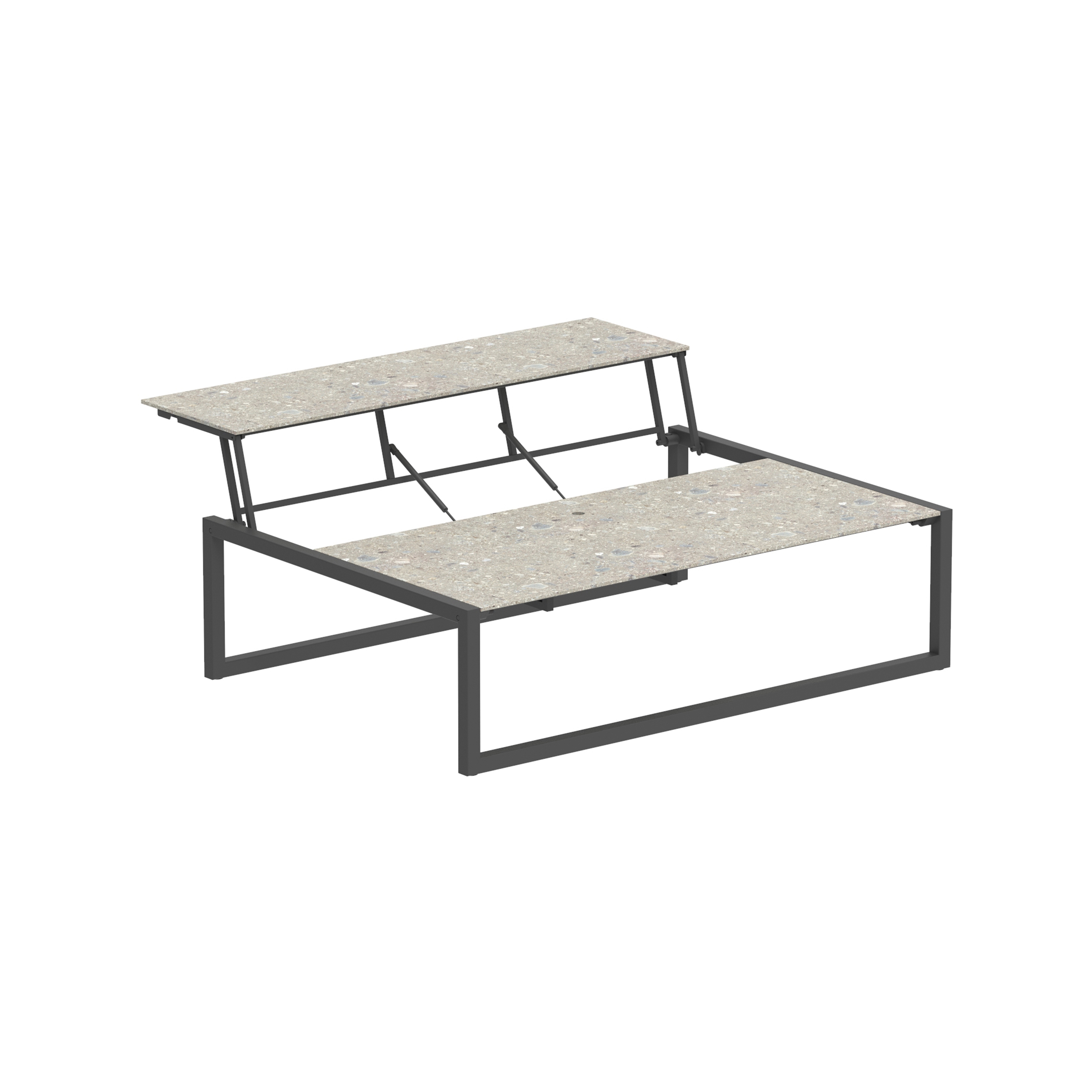 Ninix Lounge table 150T steel & ceramic top