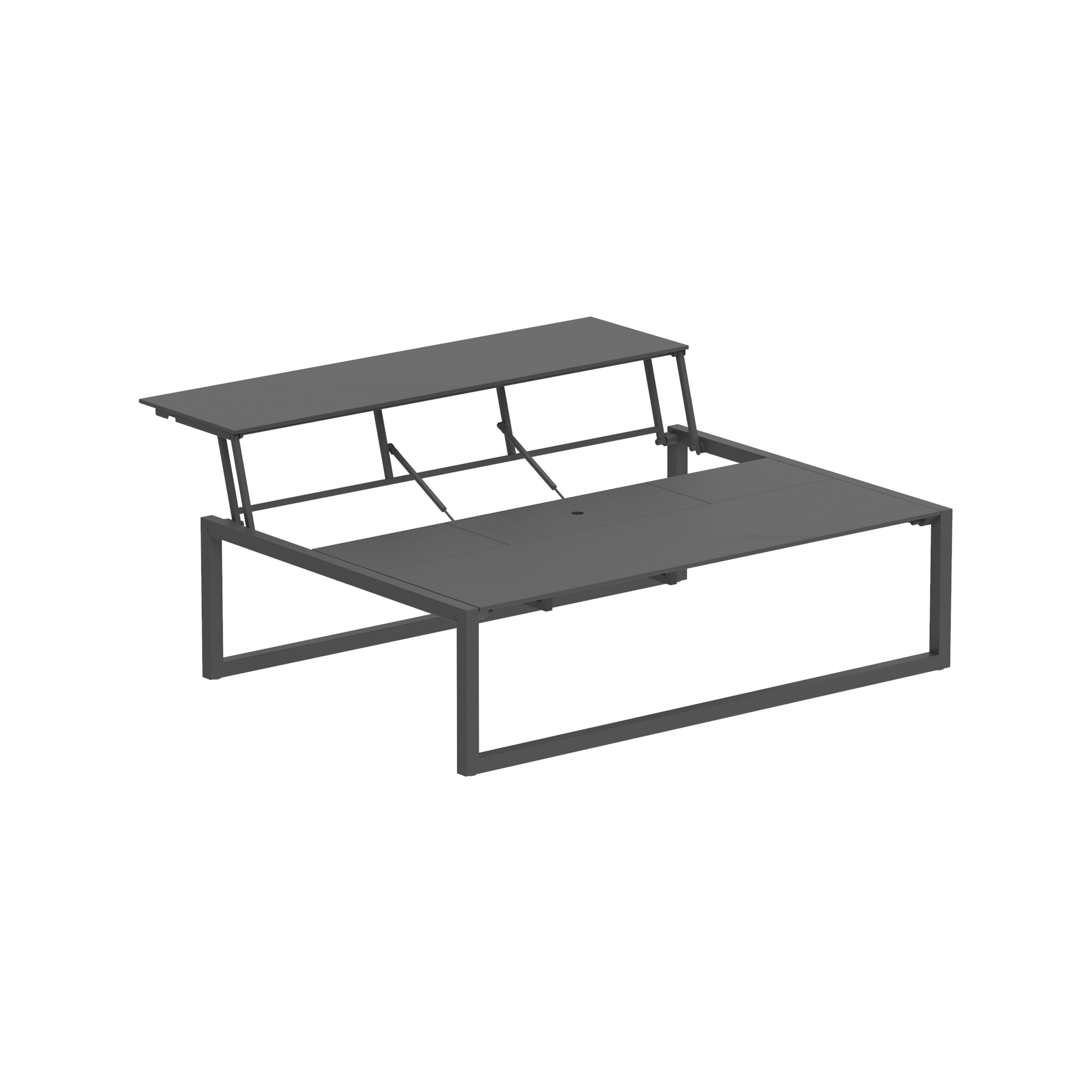 Mostra il prodotto Ninix Lounge table 150T steel & ceramic top del produttore Royal Botania