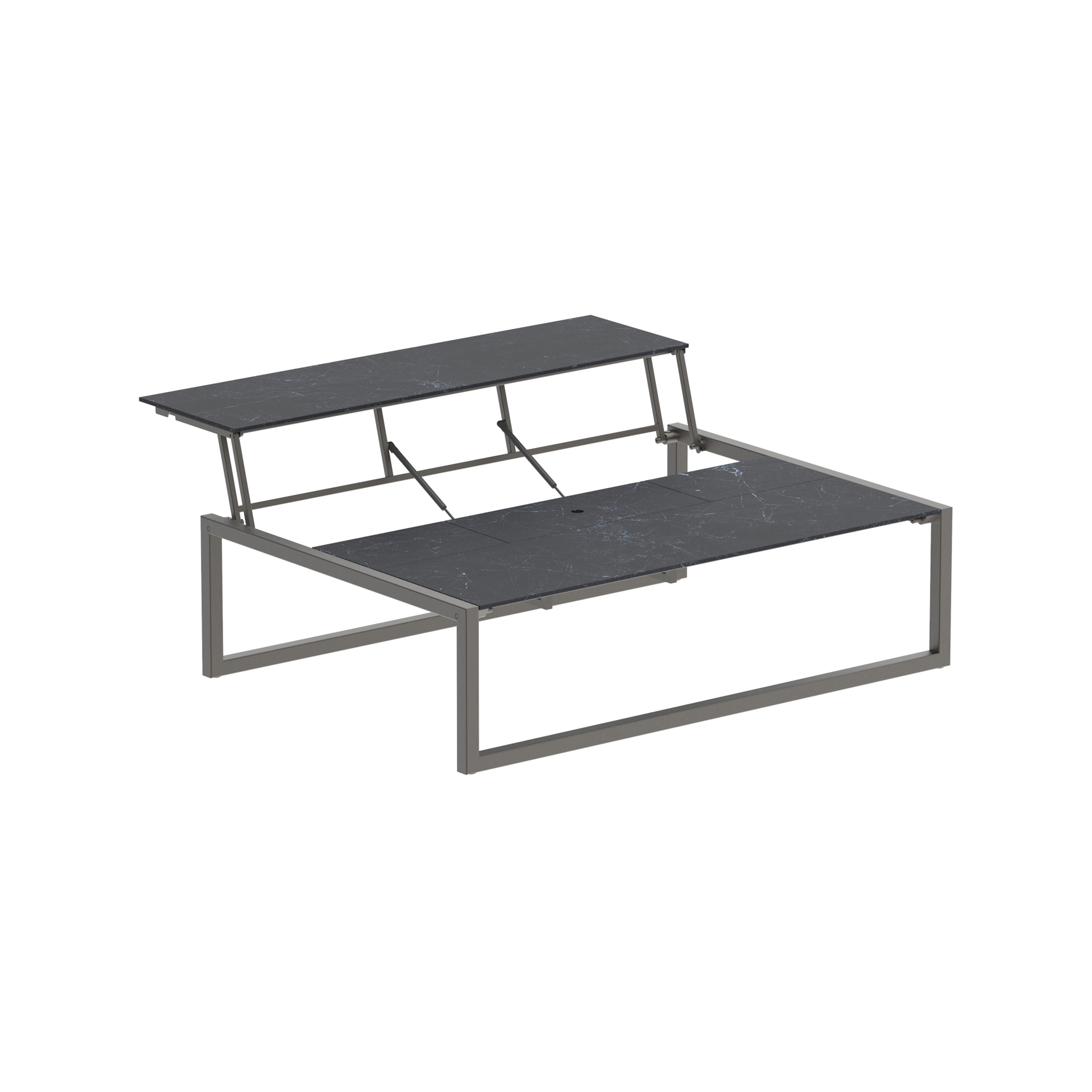 Display product Ninix Lounge table 150T steel& ceramic top from manufacturer Royal Botania