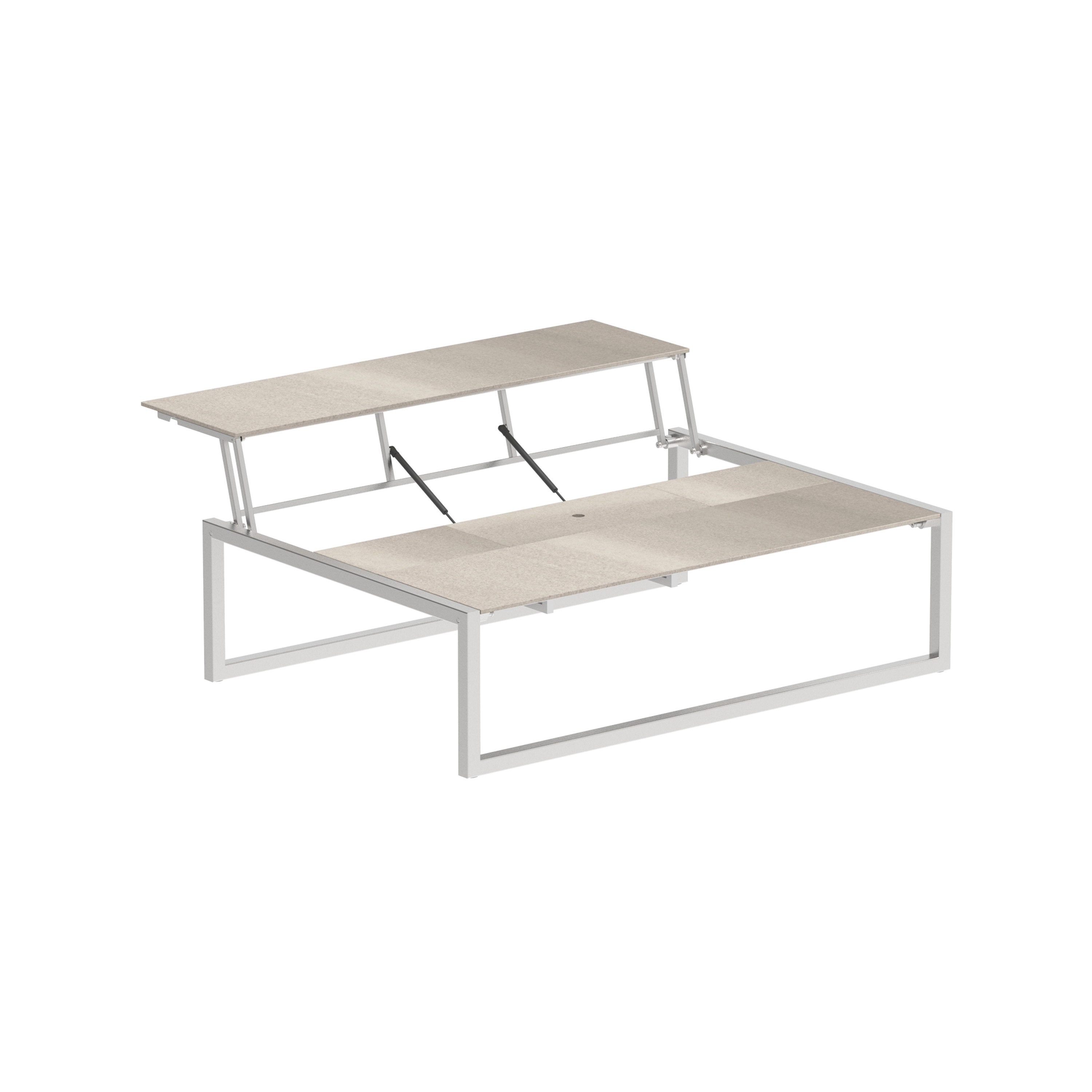 Mostrar el producto Ninix Lounge table 150T stainless steel & ceramic top del fabricante Royal Botania