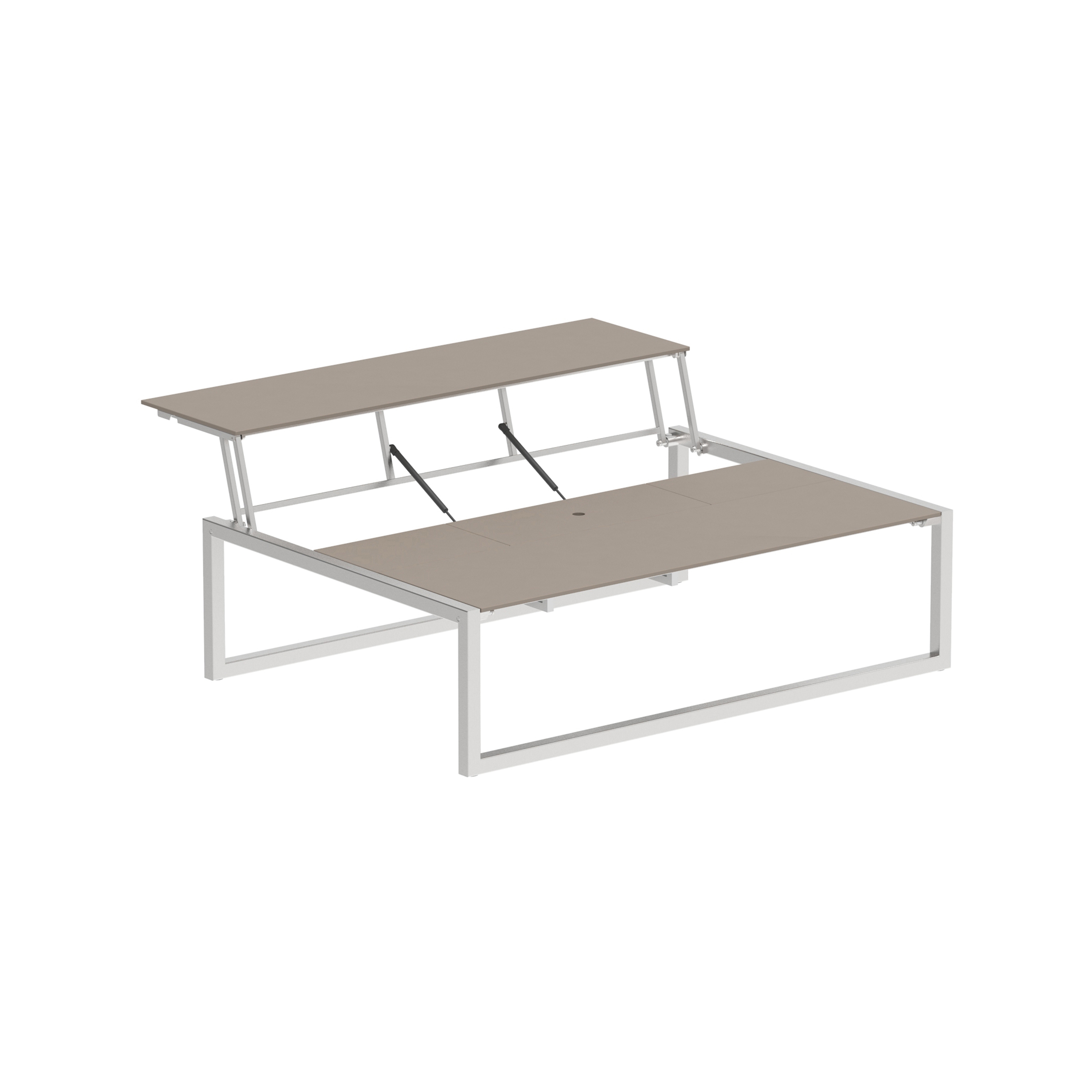 Display product Ninix Lounge table 150T stainless steel & ceramic top from manufacturer Royal Botania