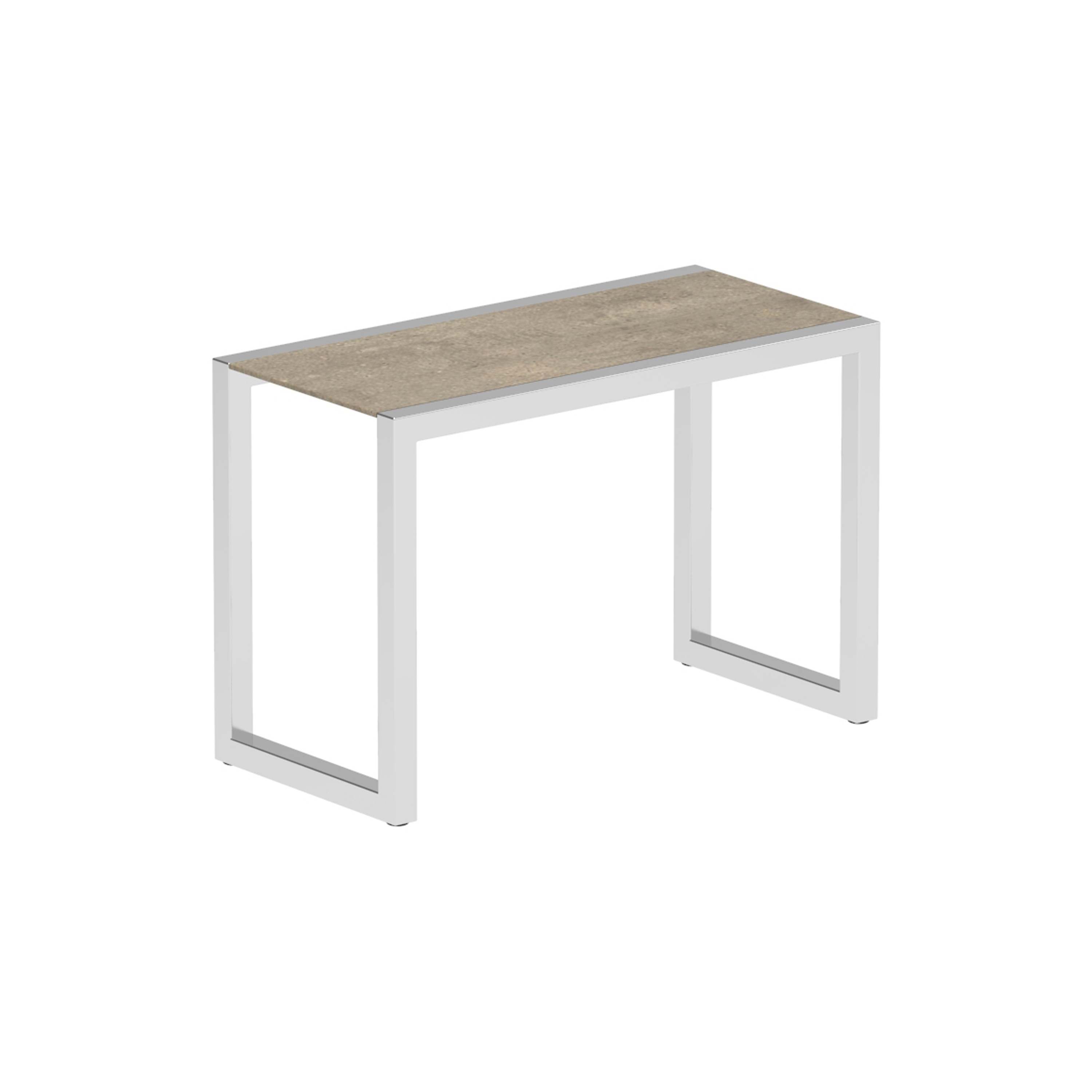 Display product Ninix Lounge side table 40S and ceramic top from manufacturer Royal Botania