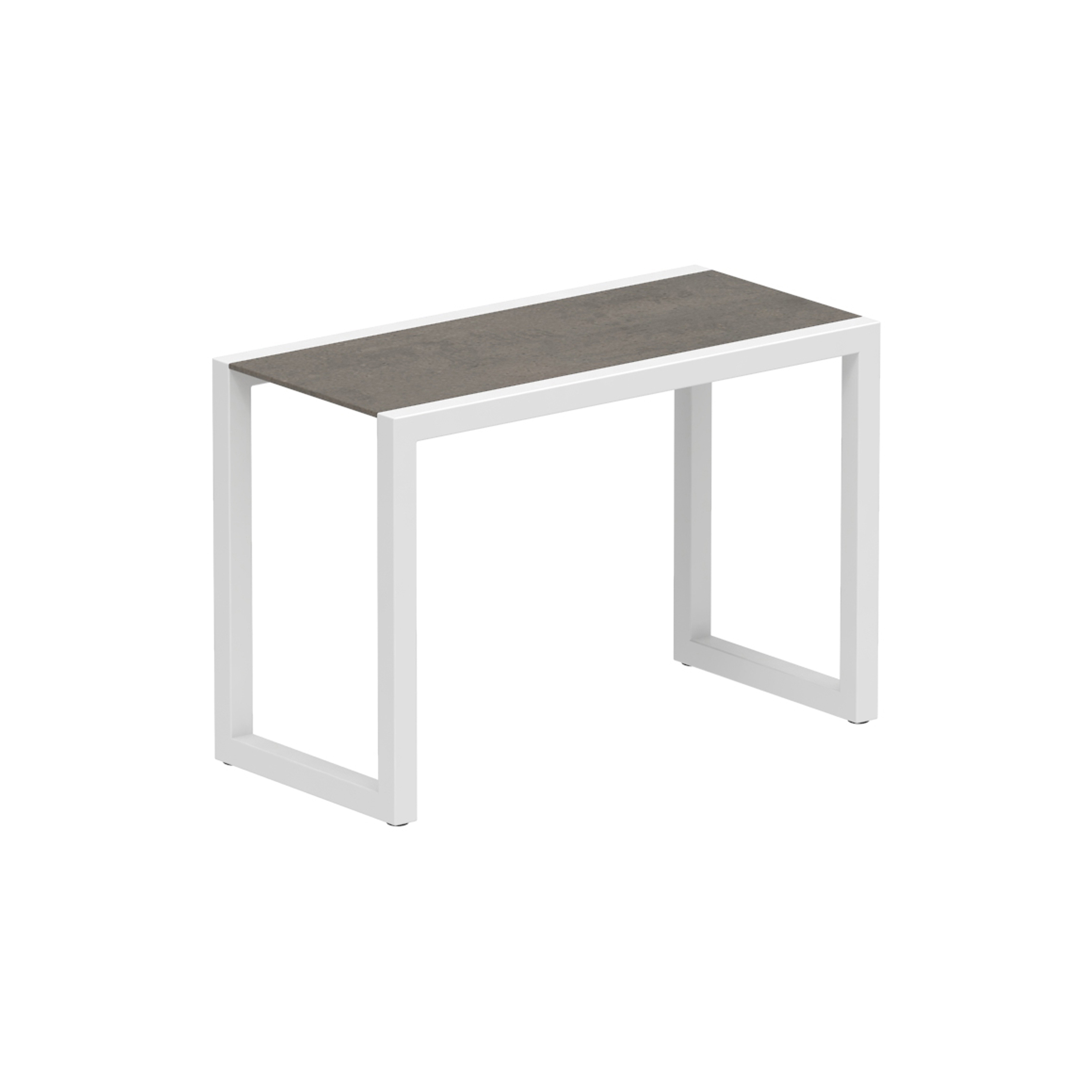 Display product Ninix Lounge side table 40S and ceramic top from manufacturer Royal Botania