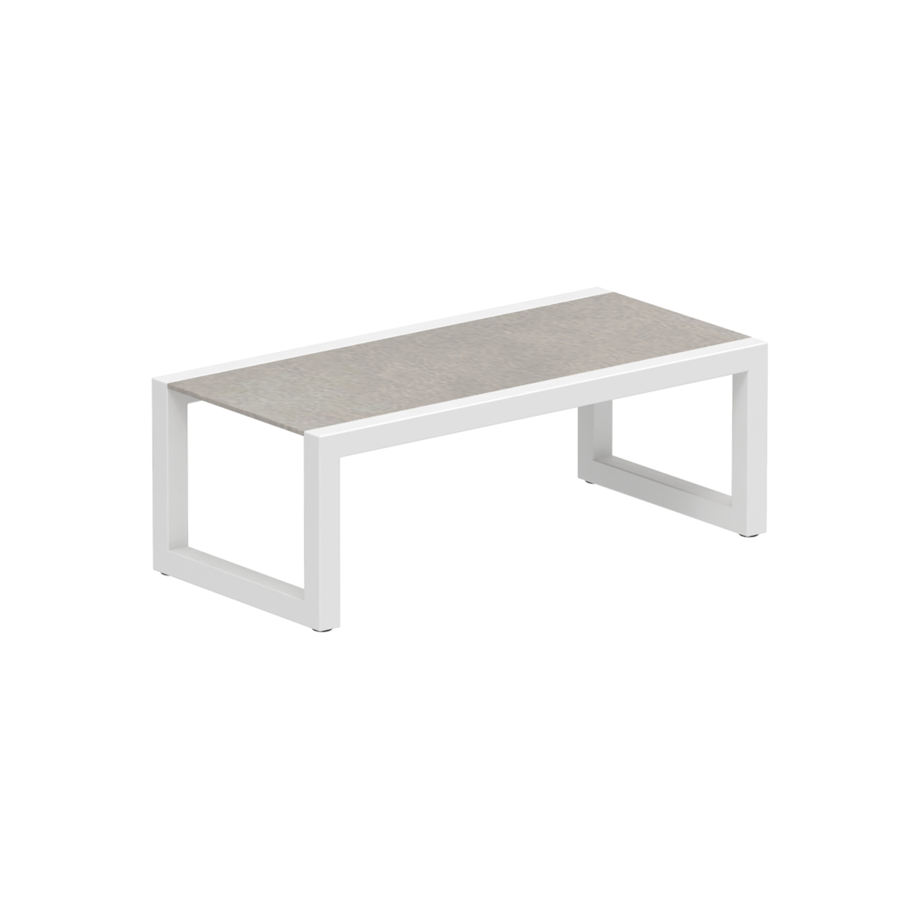 Display product Ninix Lounge side table 40T and ceramic top from manufacturer Royal Botania