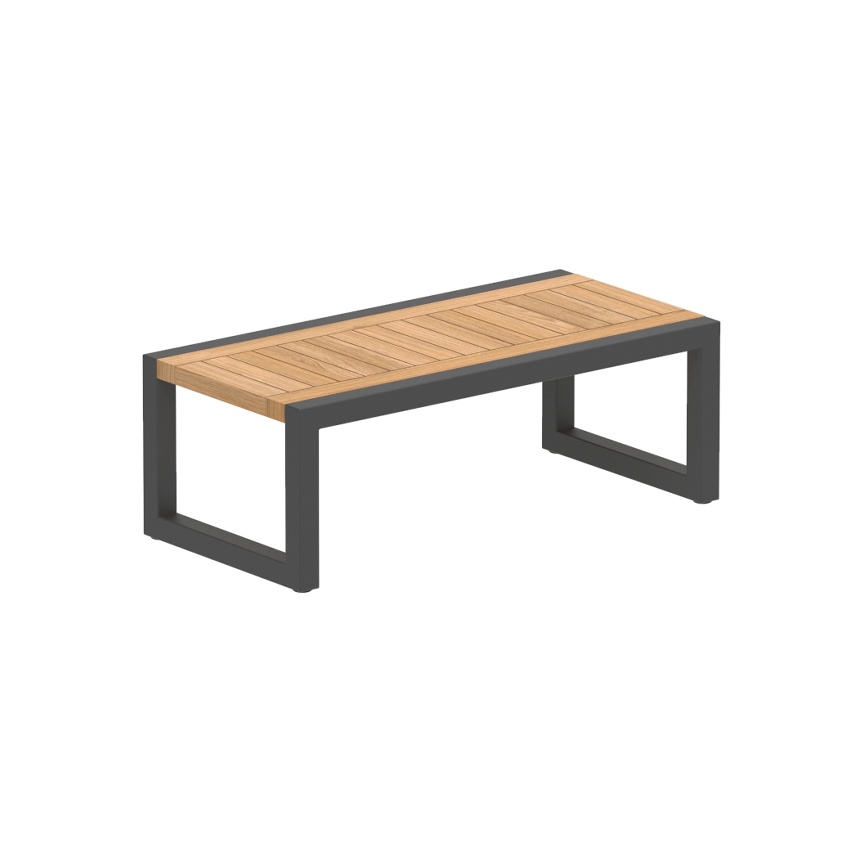 Mostra il prodotto Ninix Lounge side table 40T and teak top del produttore Royal Botania