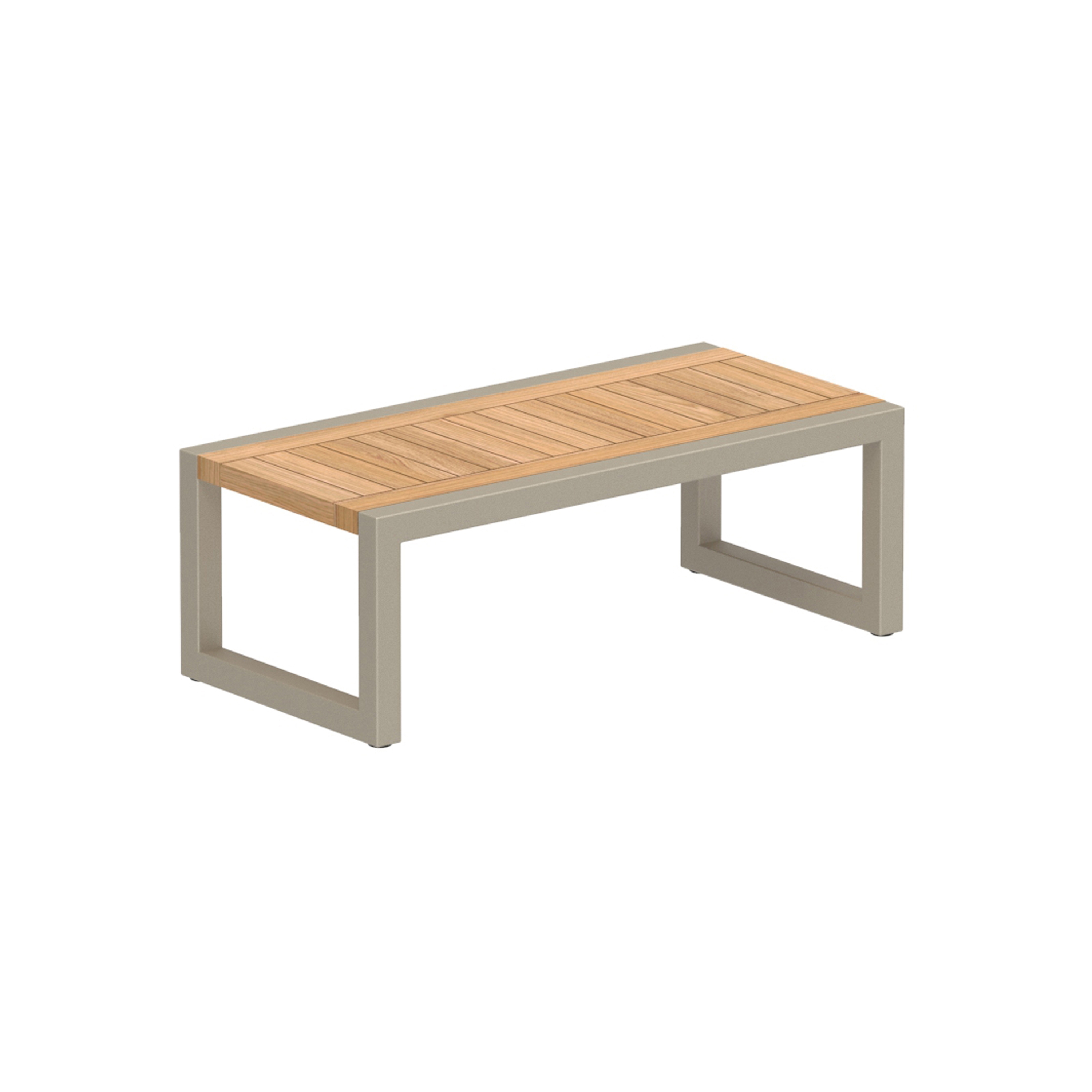 Mostra il prodotto Ninix Lounge side table 40T and teak top del produttore Royal Botania