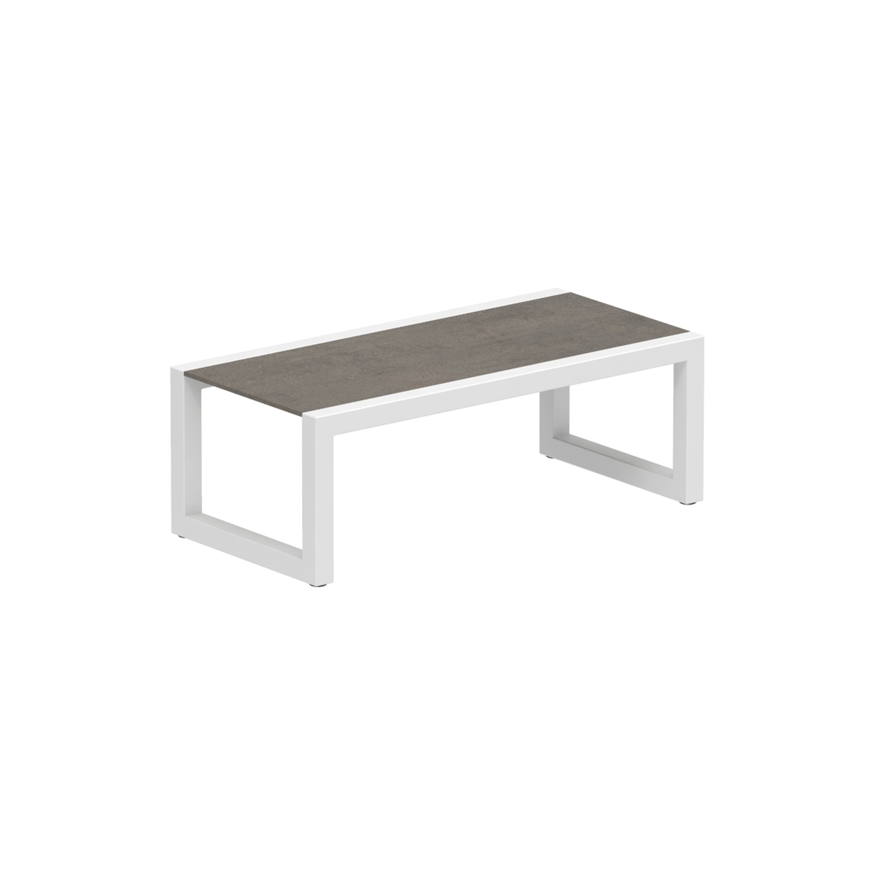 Display product Ninix Lounge side table 40T and ceramic top from manufacturer Royal Botania