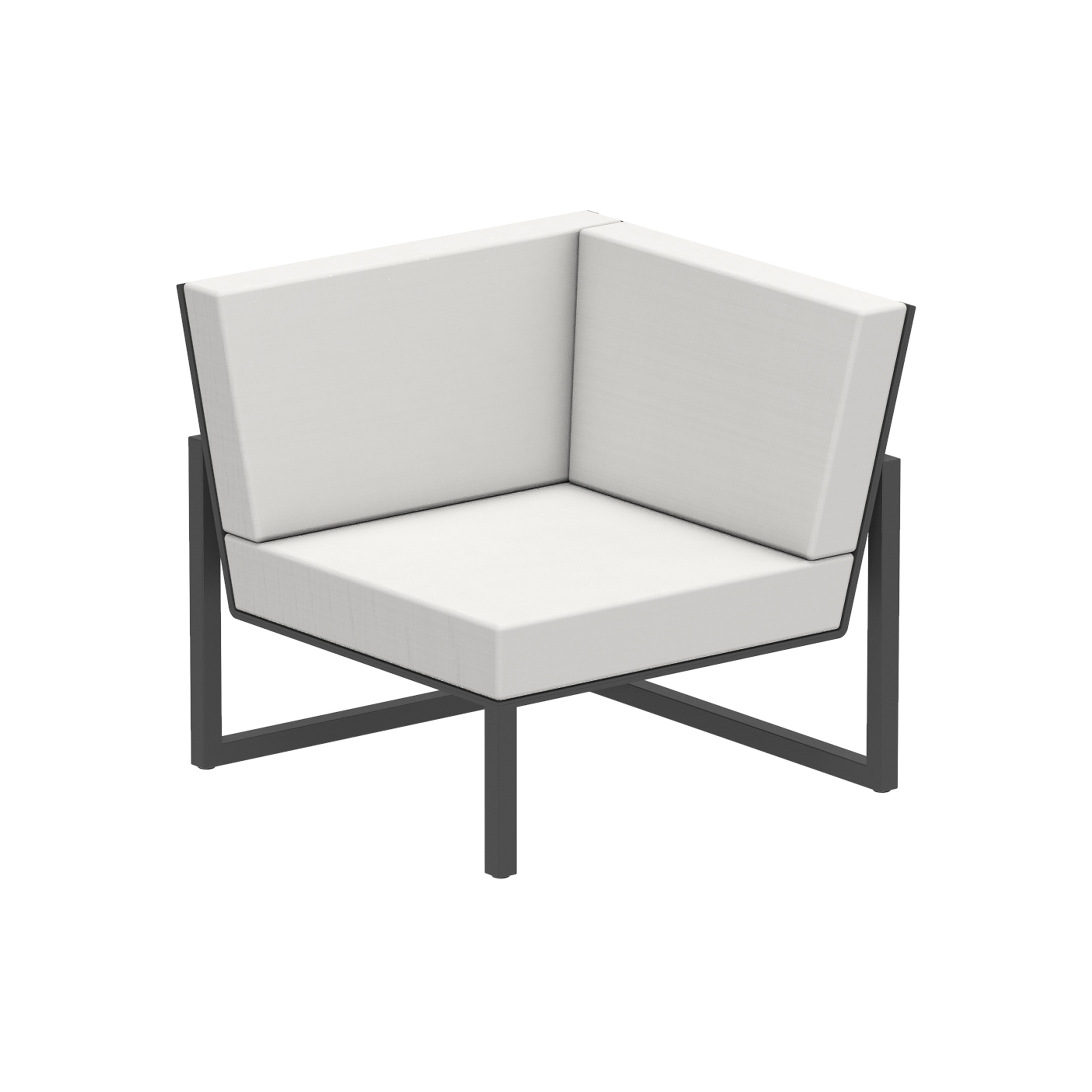 Display product Ninix Lounge 80CT corner element from manufacturer Royal Botania