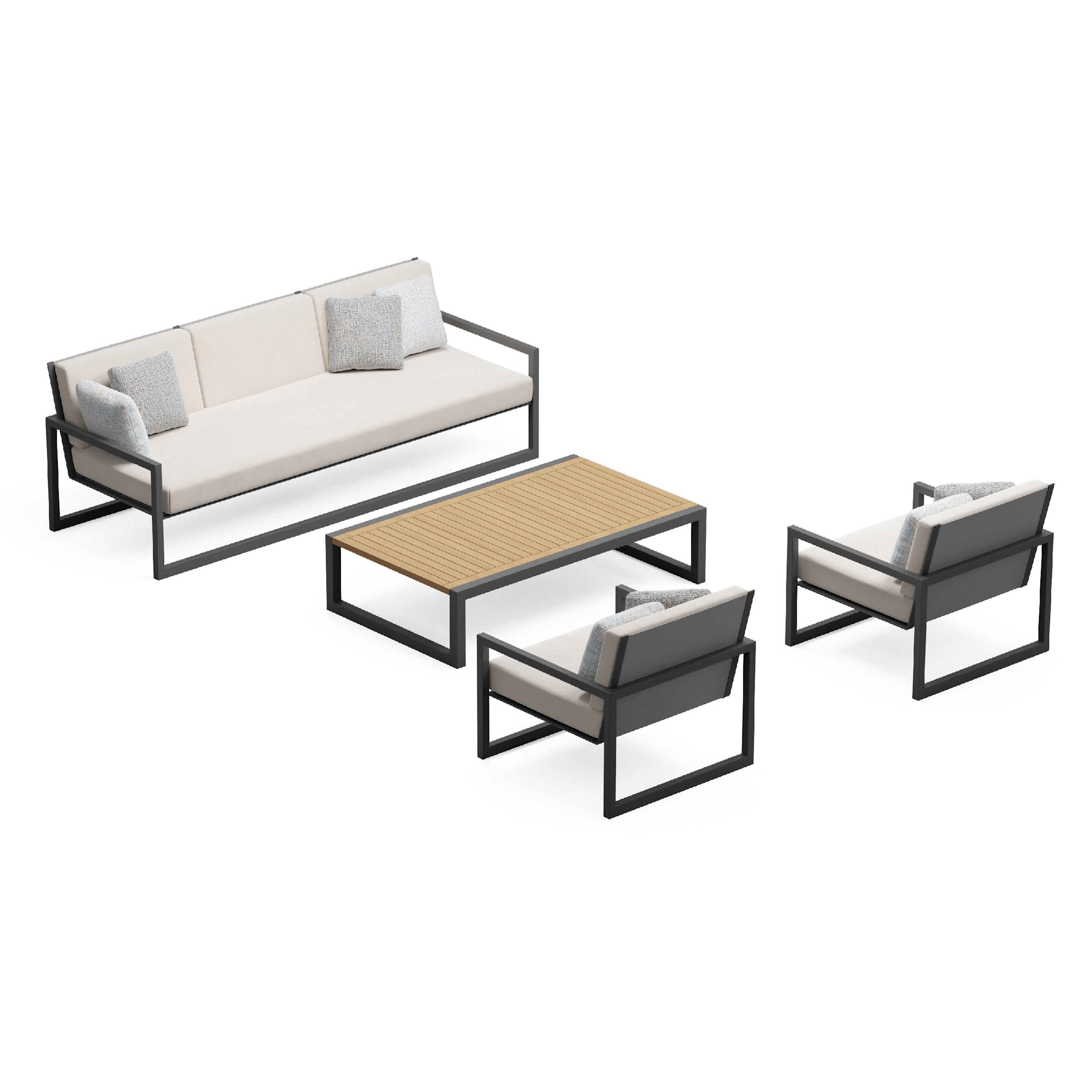 Display product Ninix Lounge Set 02 from manufacturer Royal Botania