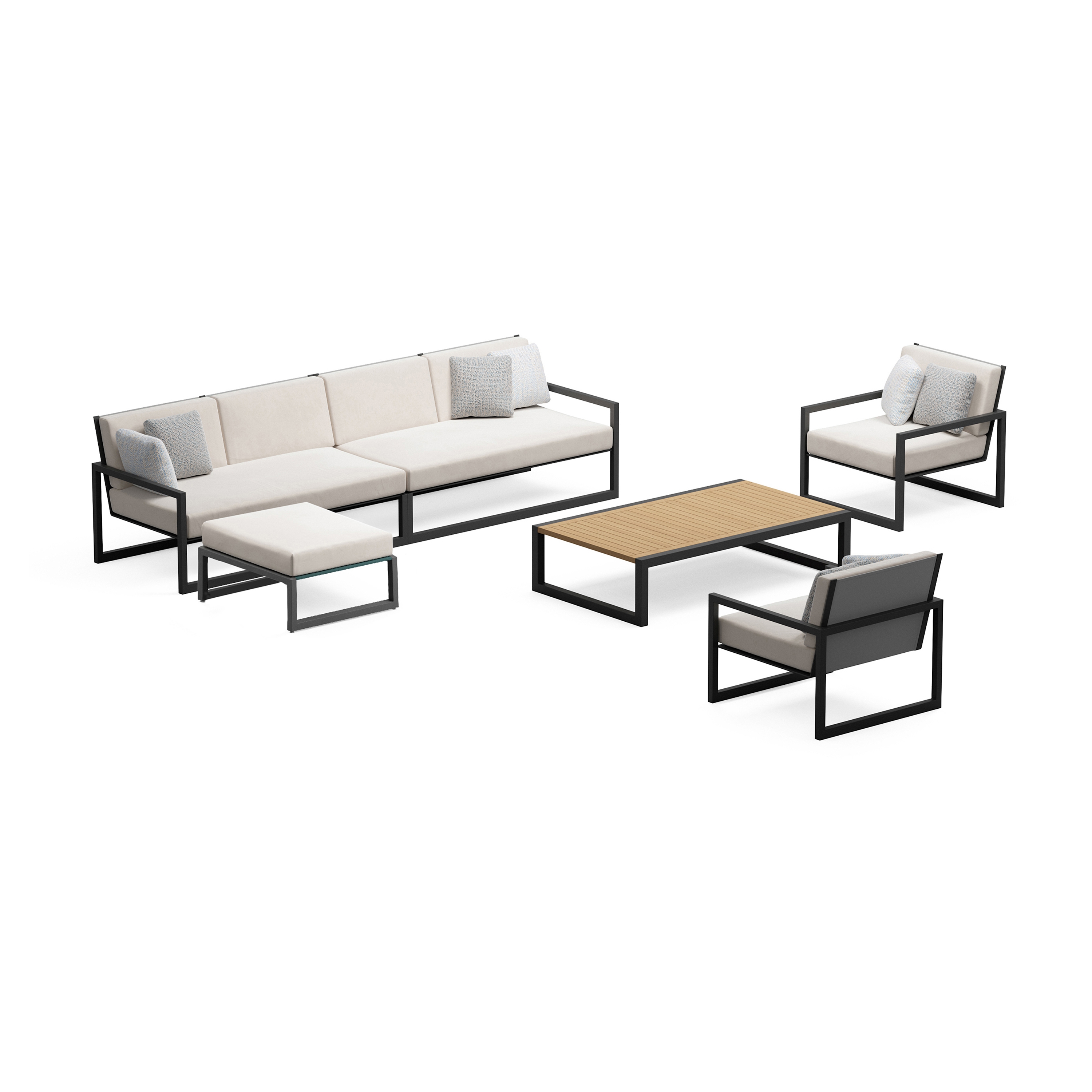 Display product Ninix Lounge Set 04 from manufacturer Royal Botania