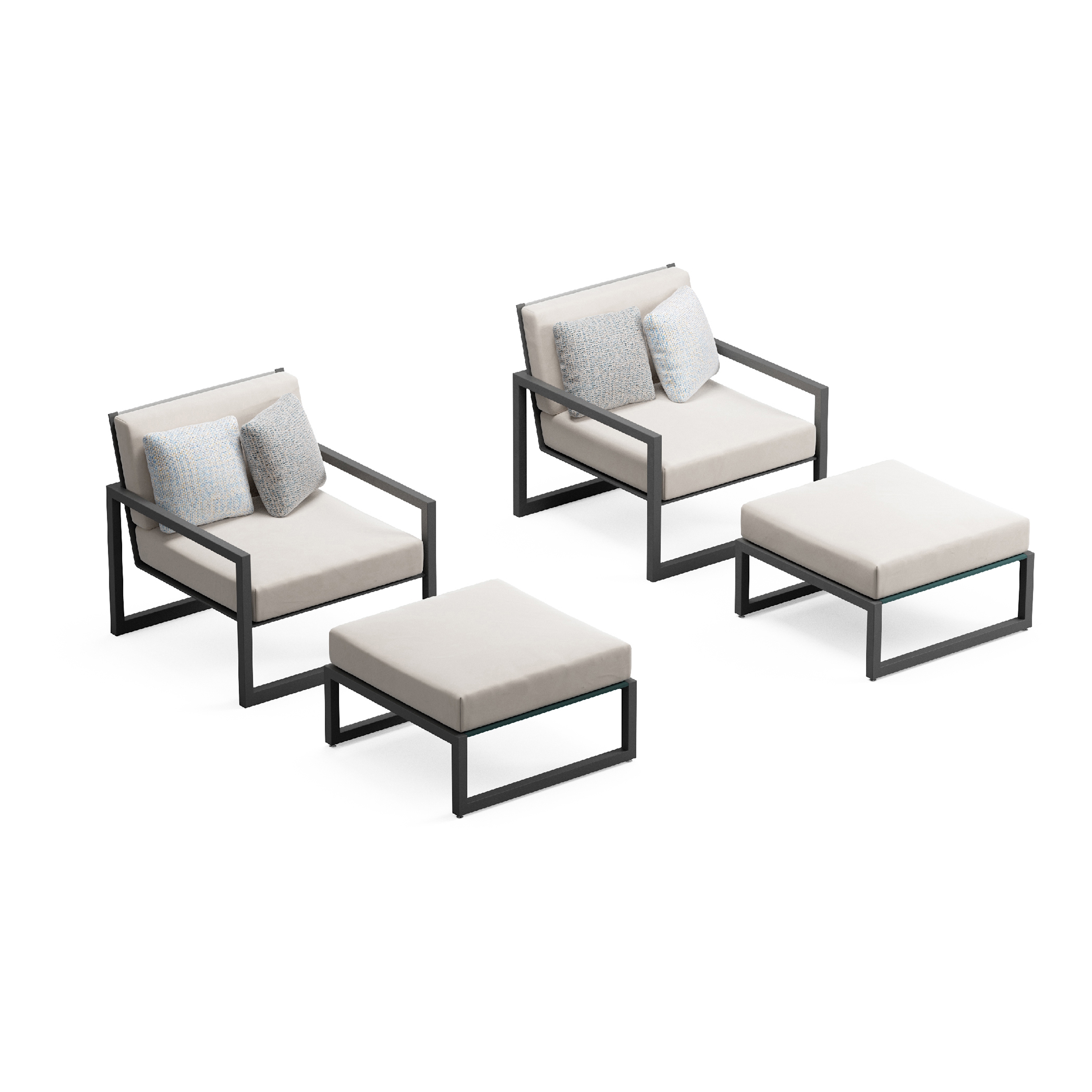 Display product Ninix Lounge Set 06 from manufacturer Royal Botania
