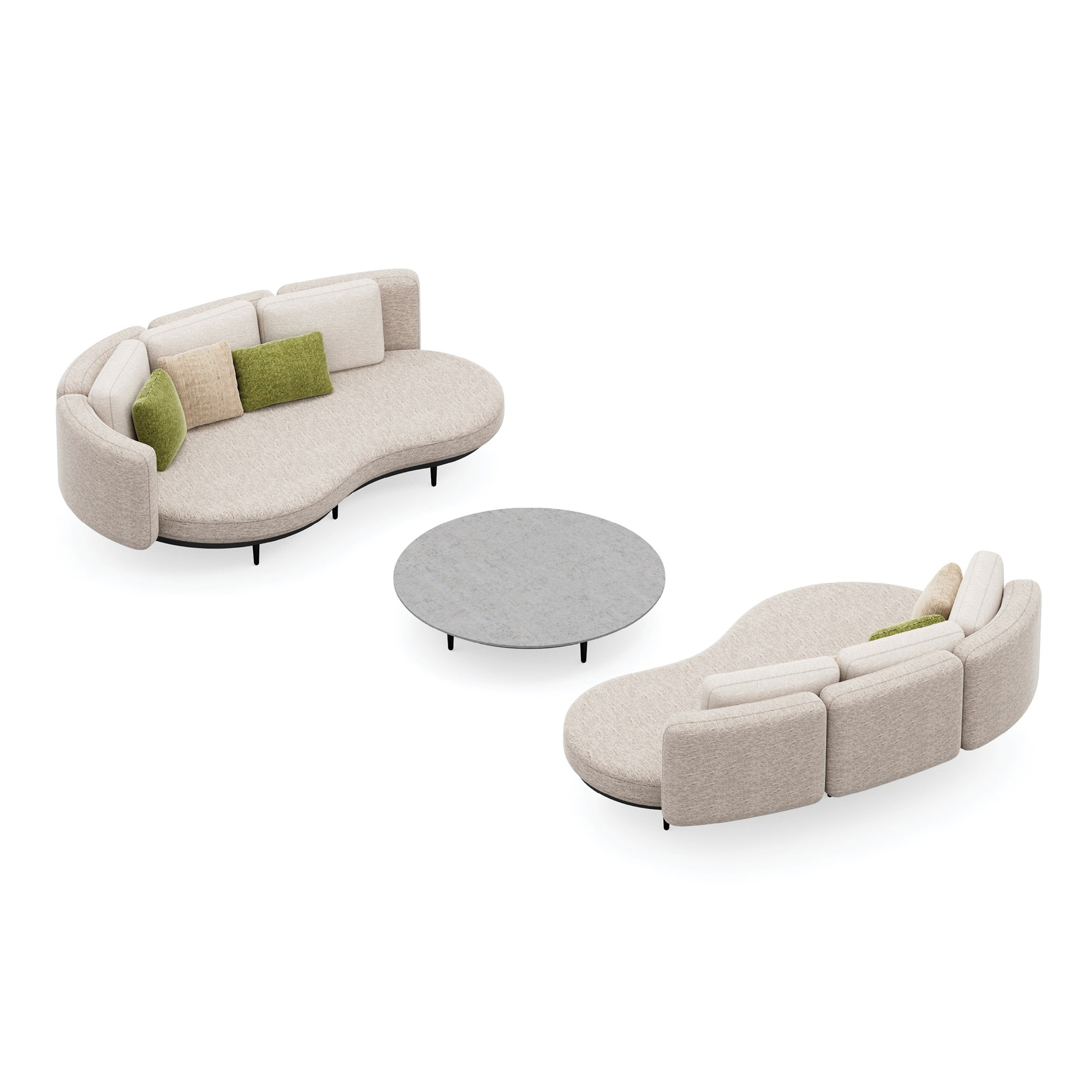Display product Organix Lounge set 02 from manufacturer Royal Botania