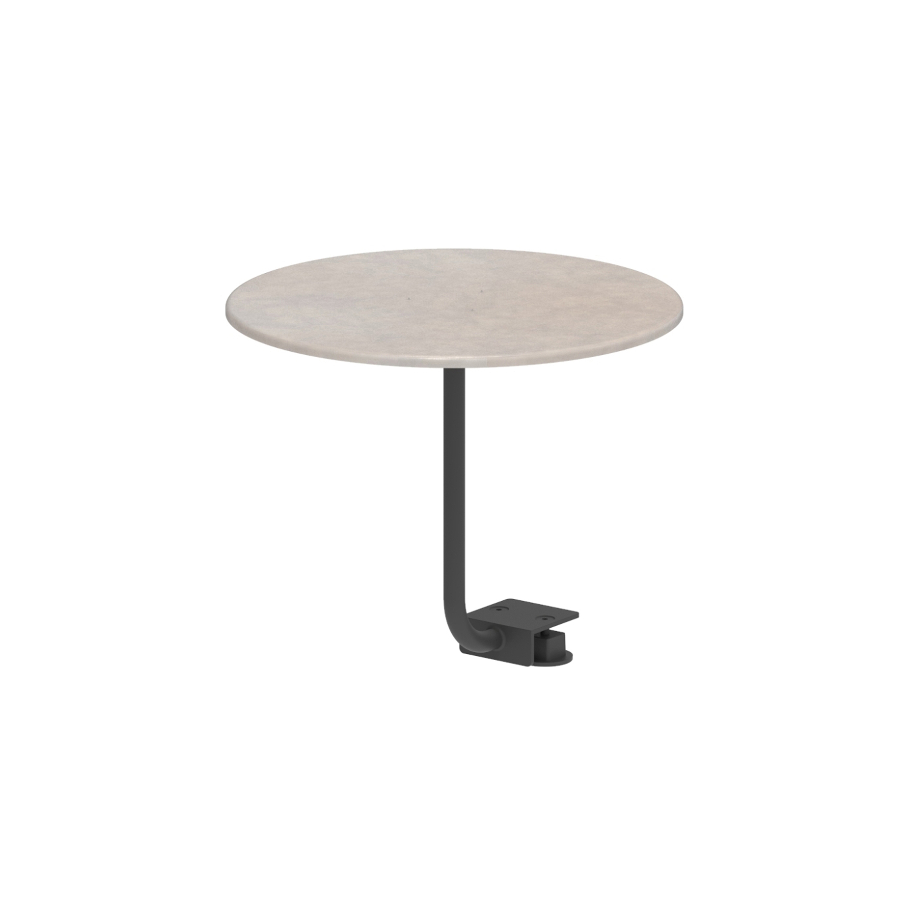 Display product Organix side table 40 lavastone top from manufacturer Royal Botania