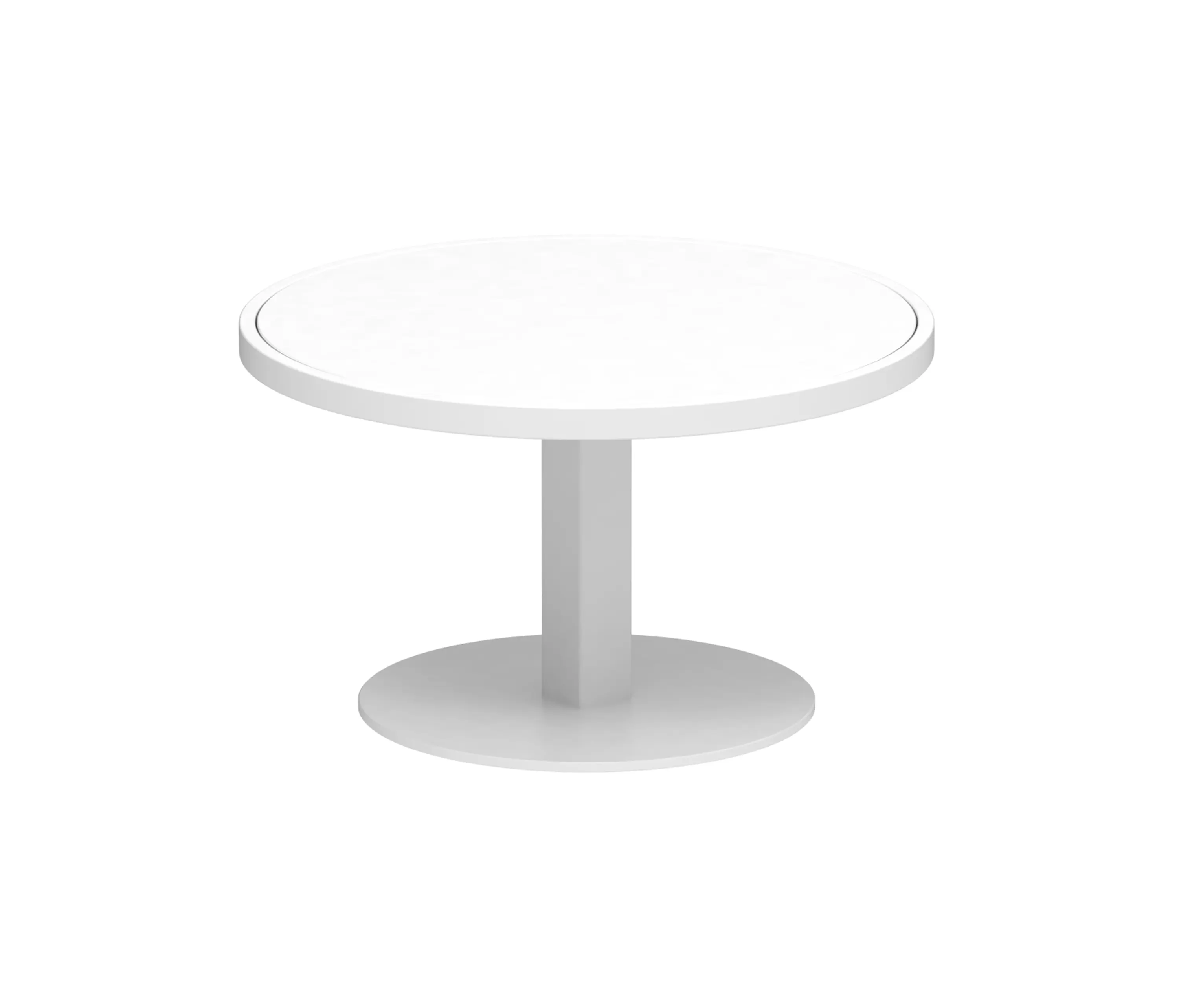 Royal Botania - O-Zon side table 53cm round aluminium & ceramic top
