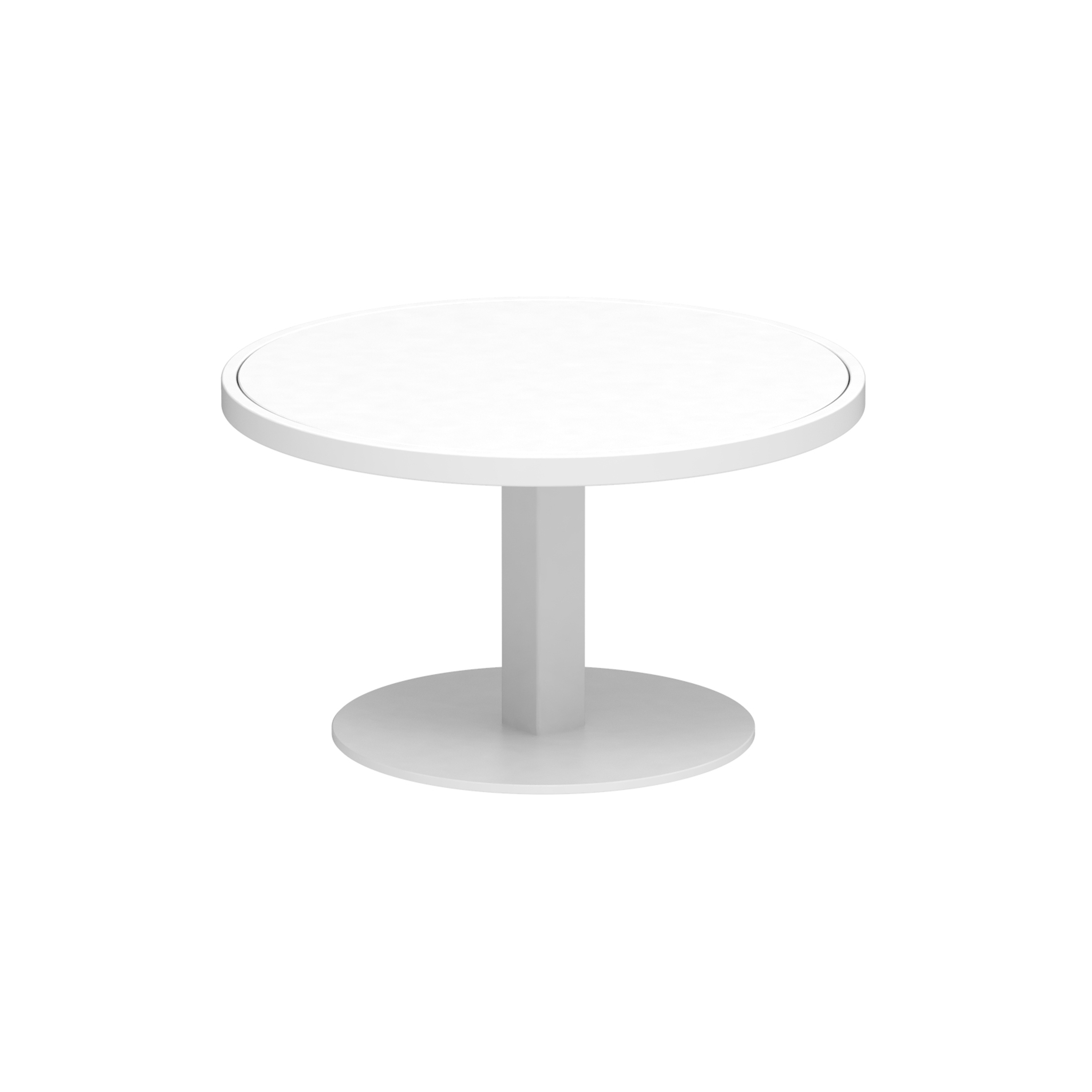 Afficher le produit O-Zon side table 53cm round aluminium & ceramic top du fabricant Royal Botania