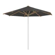 Shady parasol 3m rond inox & baleines en teck