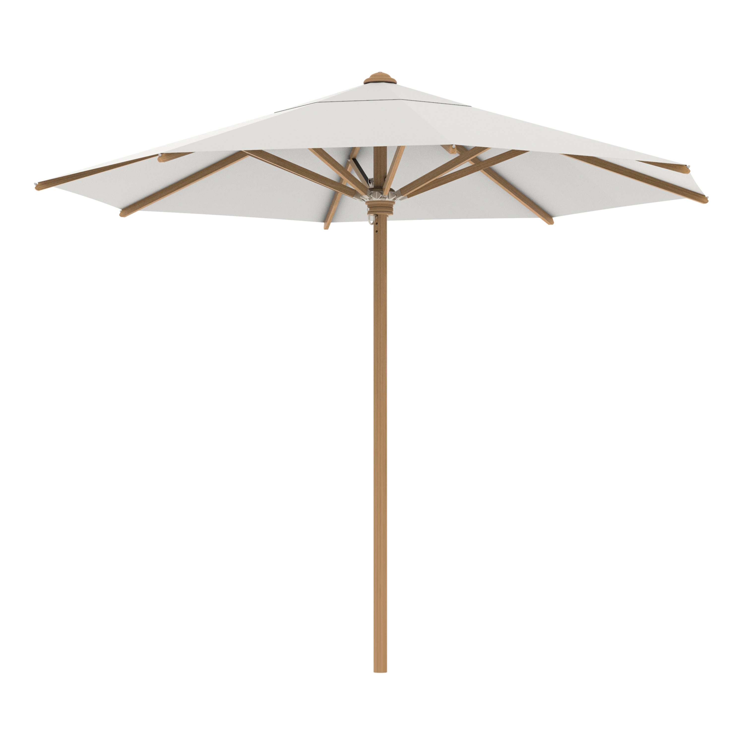 Produkt Shady Sonnenschirm 3m rund teakholz & teakholz Speichen des Herstellers Royal Botania anzeigen
