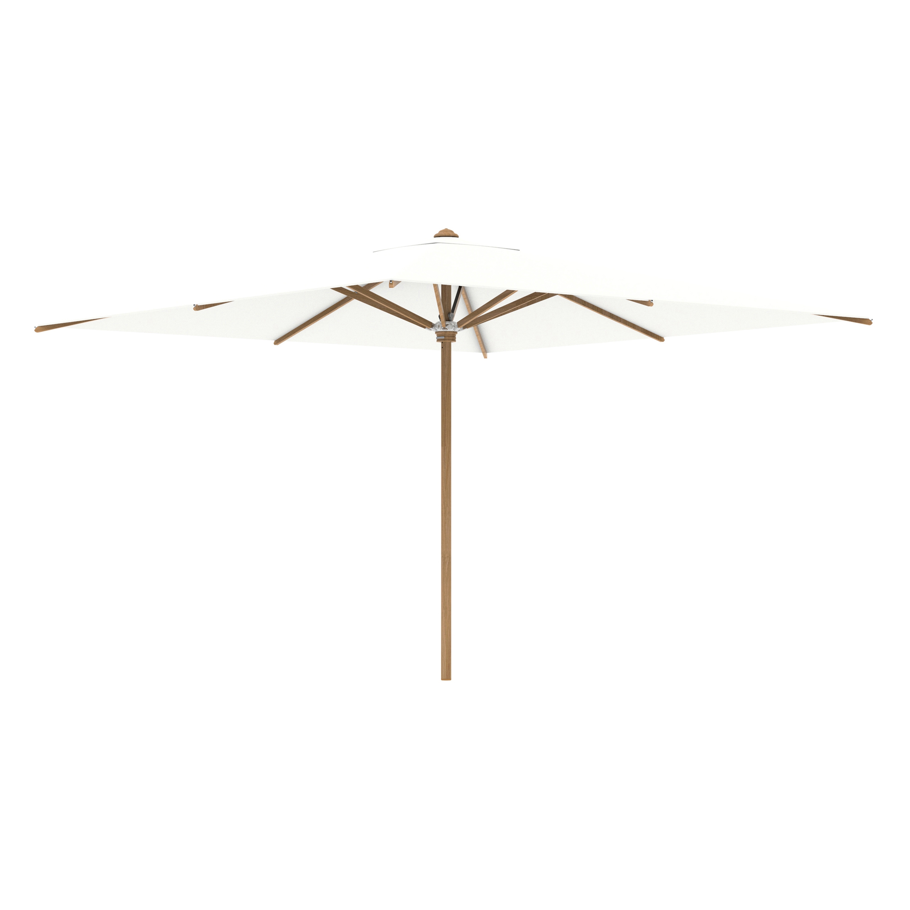 Vertoon produk Shady umbrella 3,5x3,5m teak pole & teak ribs van vervaardiger Royal Botania