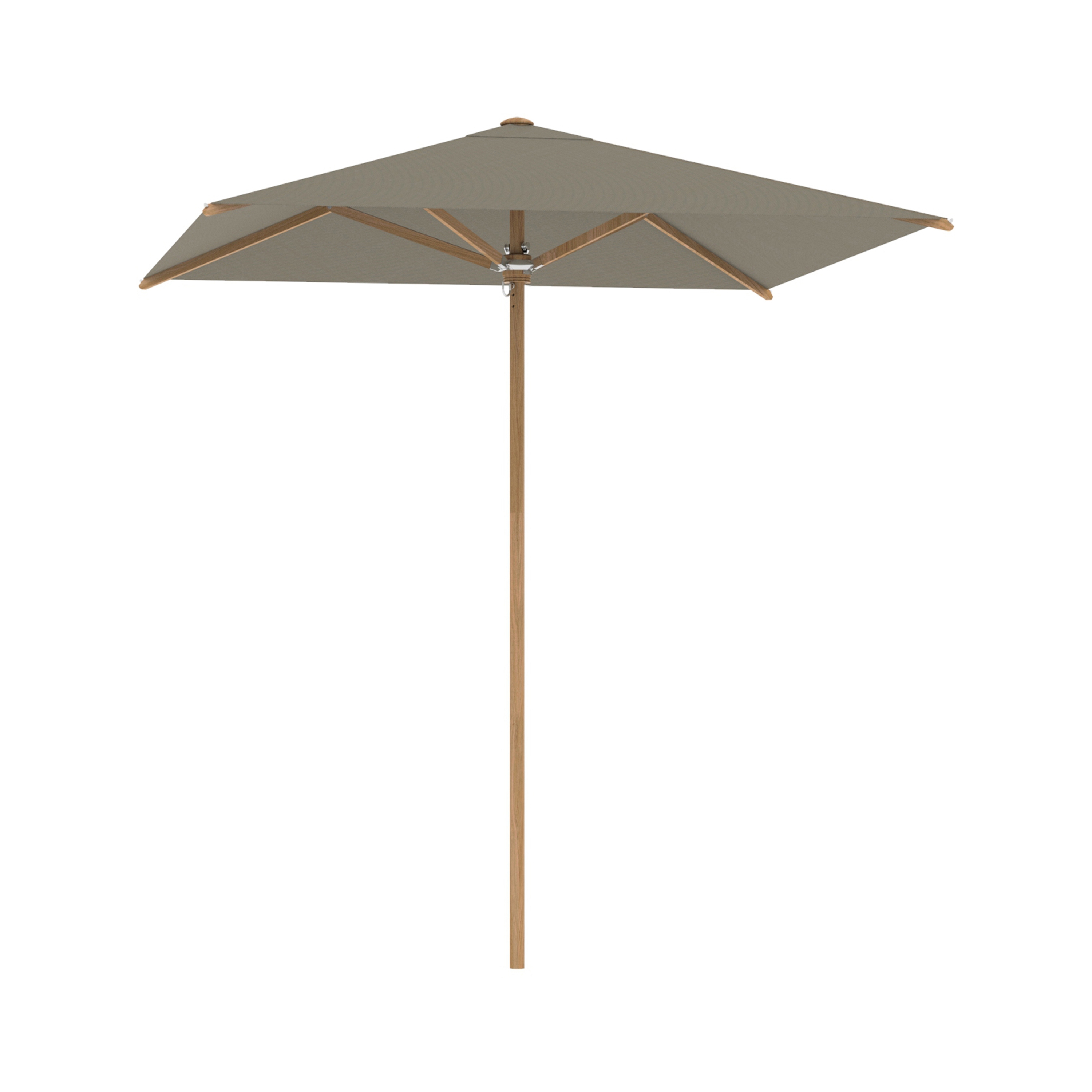 Mostra il prodotto Shady Slim umbrella 2.2x2.2m teak pole & teak ribs del produttore Royal Botania
