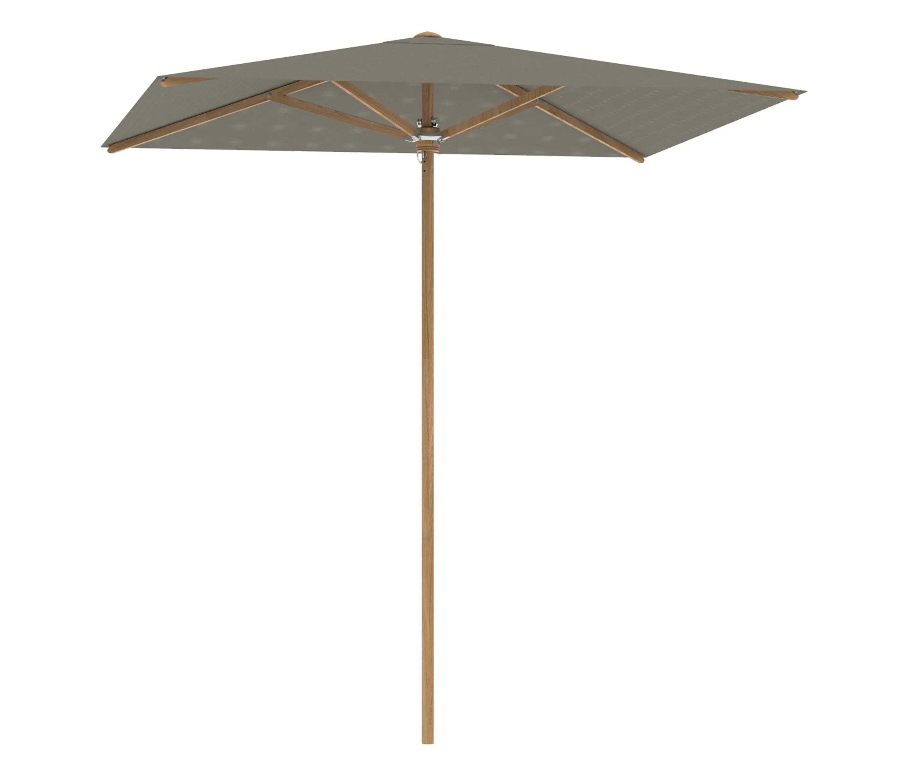 Royal Botania - Shady Slim parasol en teck 2.2x2.2m