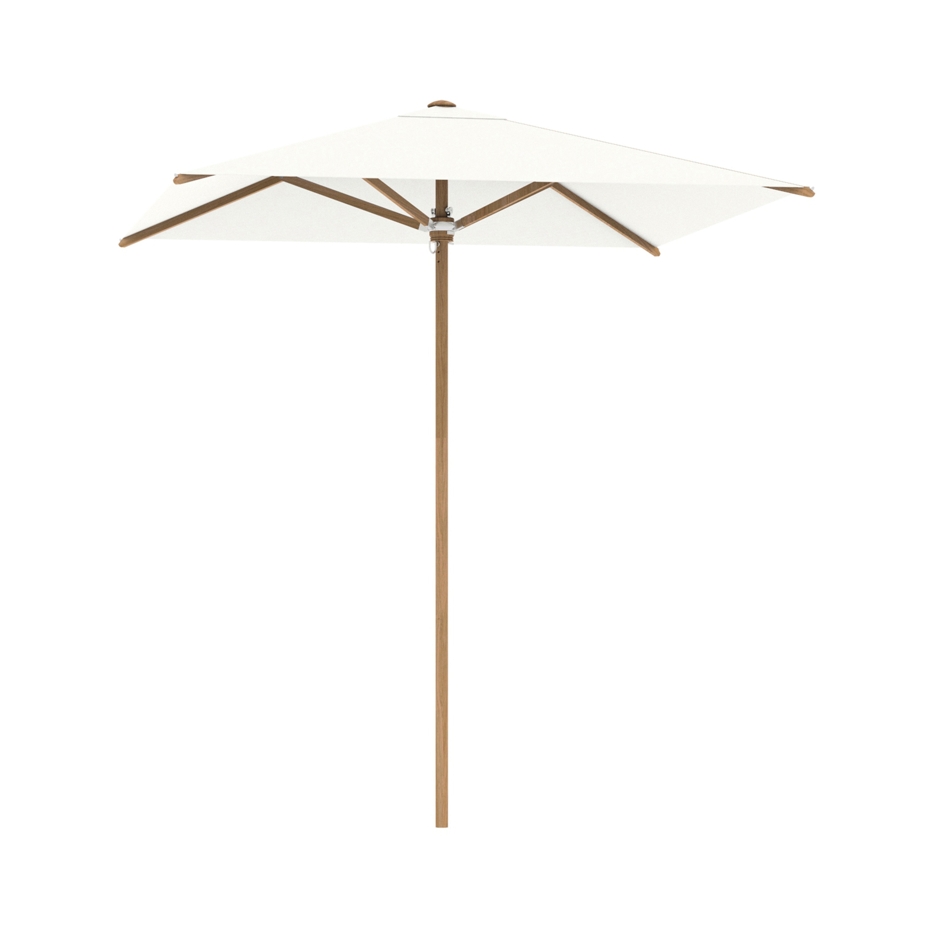 Shady Slim Sonnenschirm 2.2x2.2m teakholz