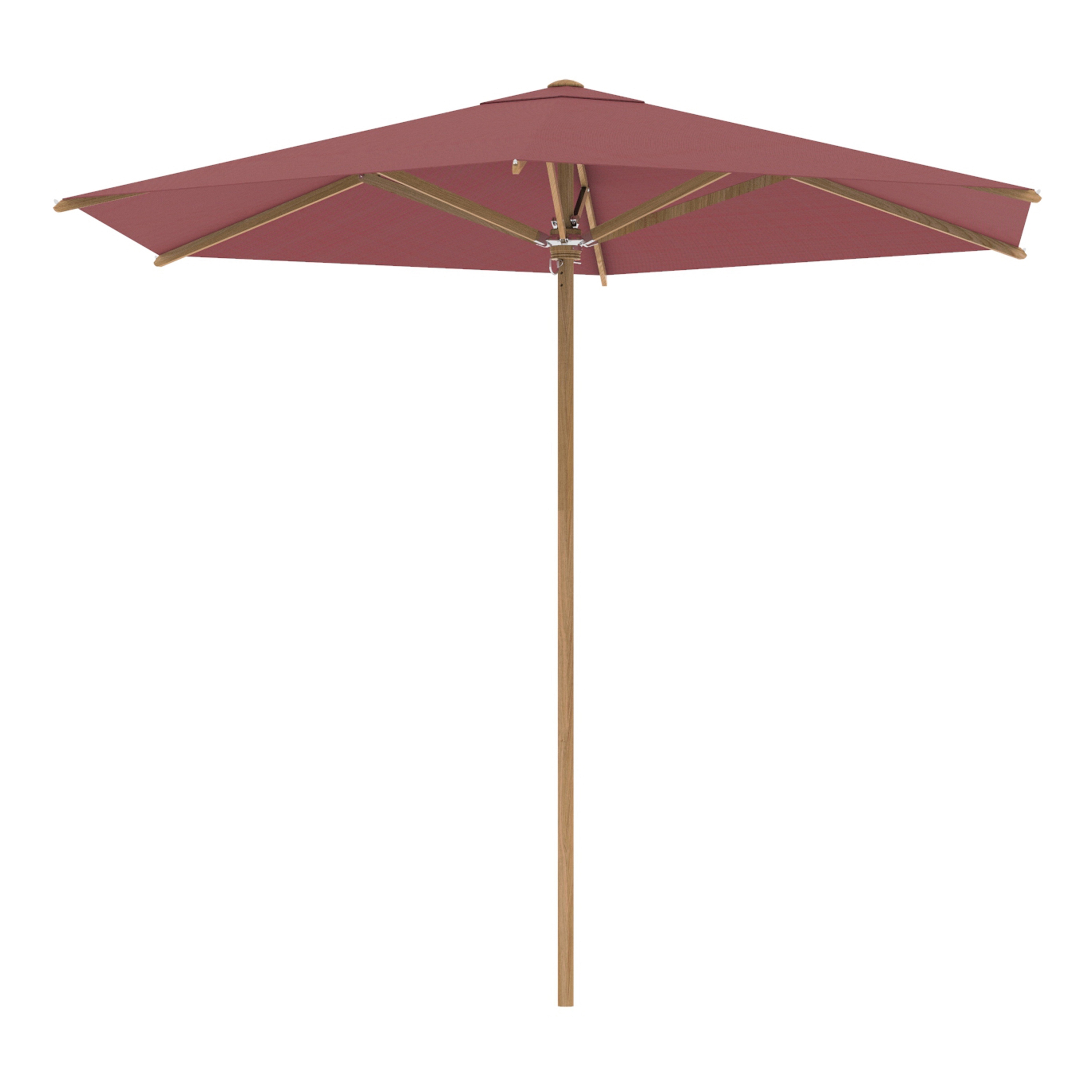 Mostra il prodotto Shady Slim umbrella 3m round teak pole & teak ribs del produttore Royal Botania