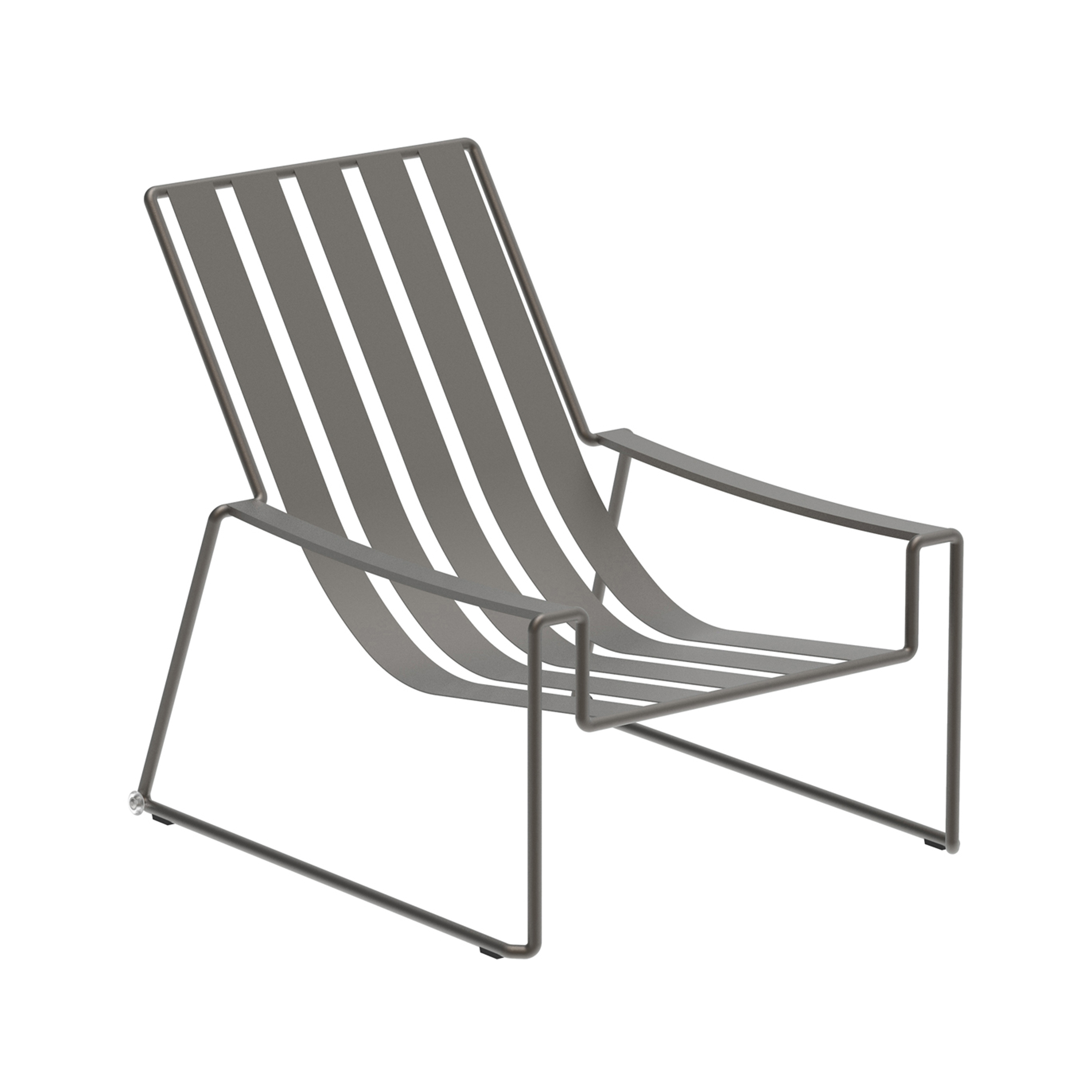 Strappy sun lounger