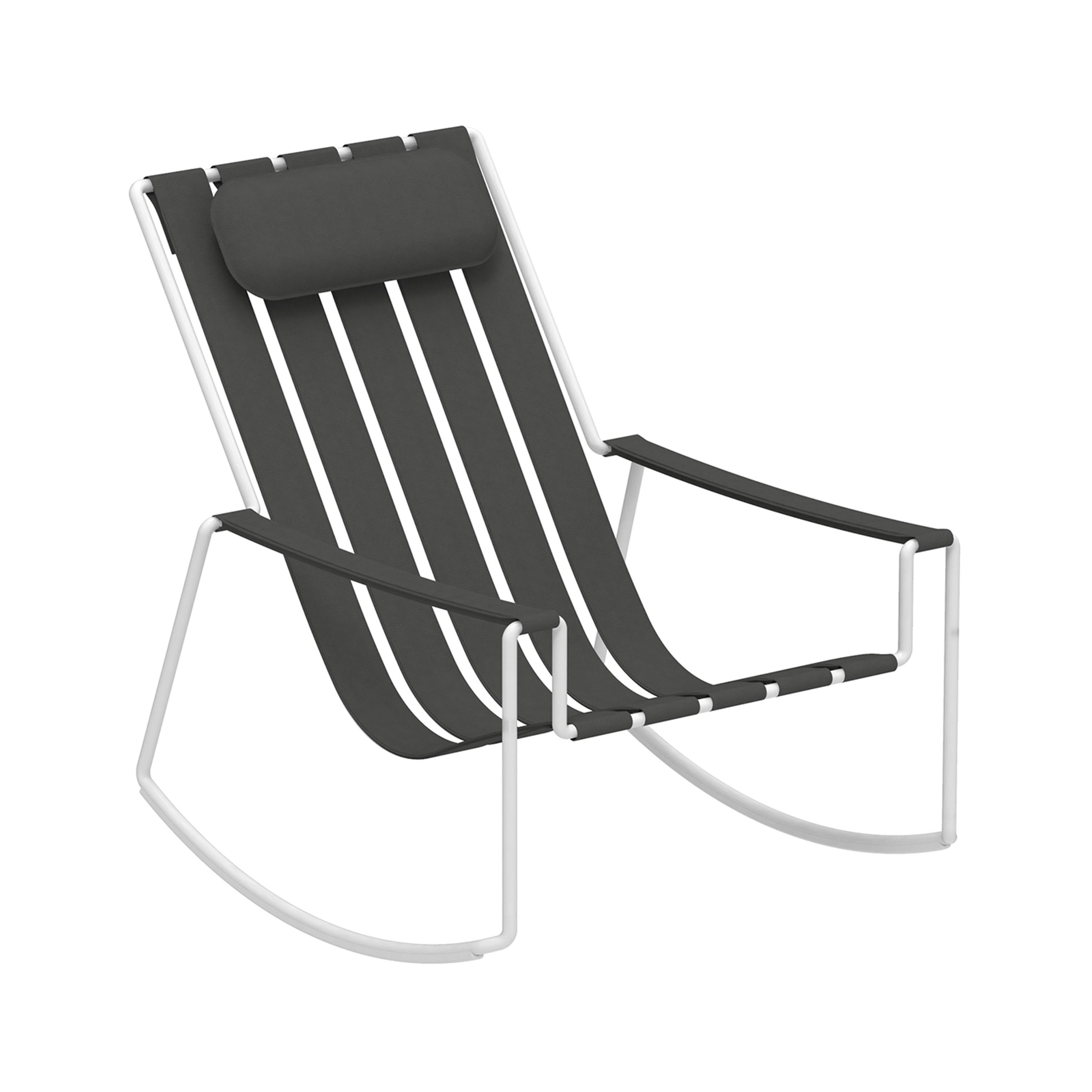 Vertoon produk Strappy rocking chair van vervaardiger Royal Botania