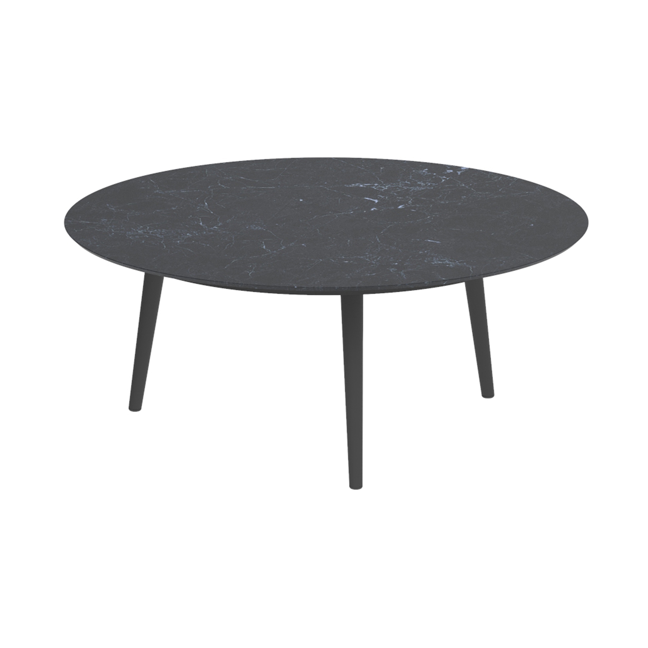 Display product Styletto high lounge table 120cm round from manufacturer Royal Botania