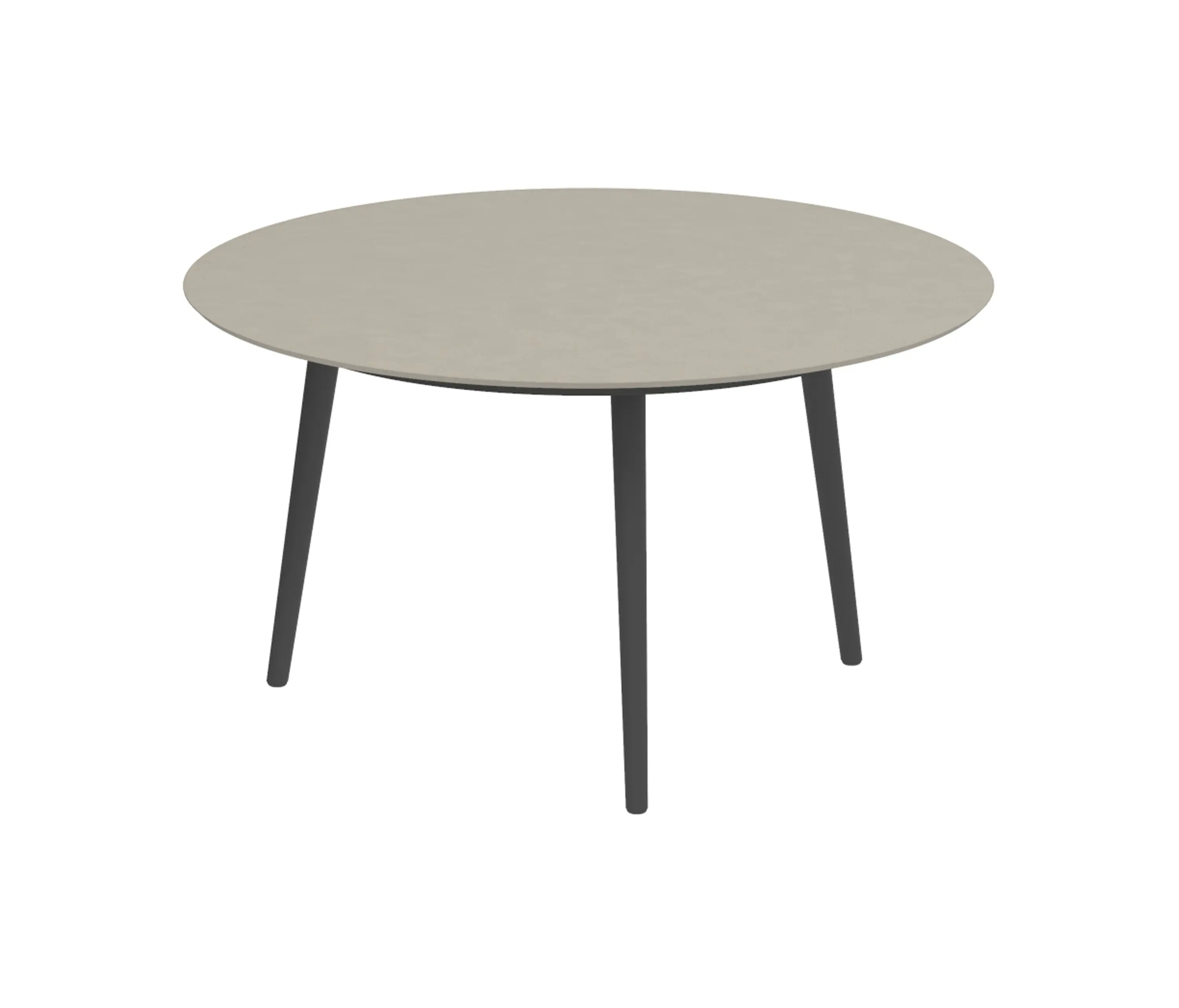 Royal Botania - Styletto low dining table 120cm round
