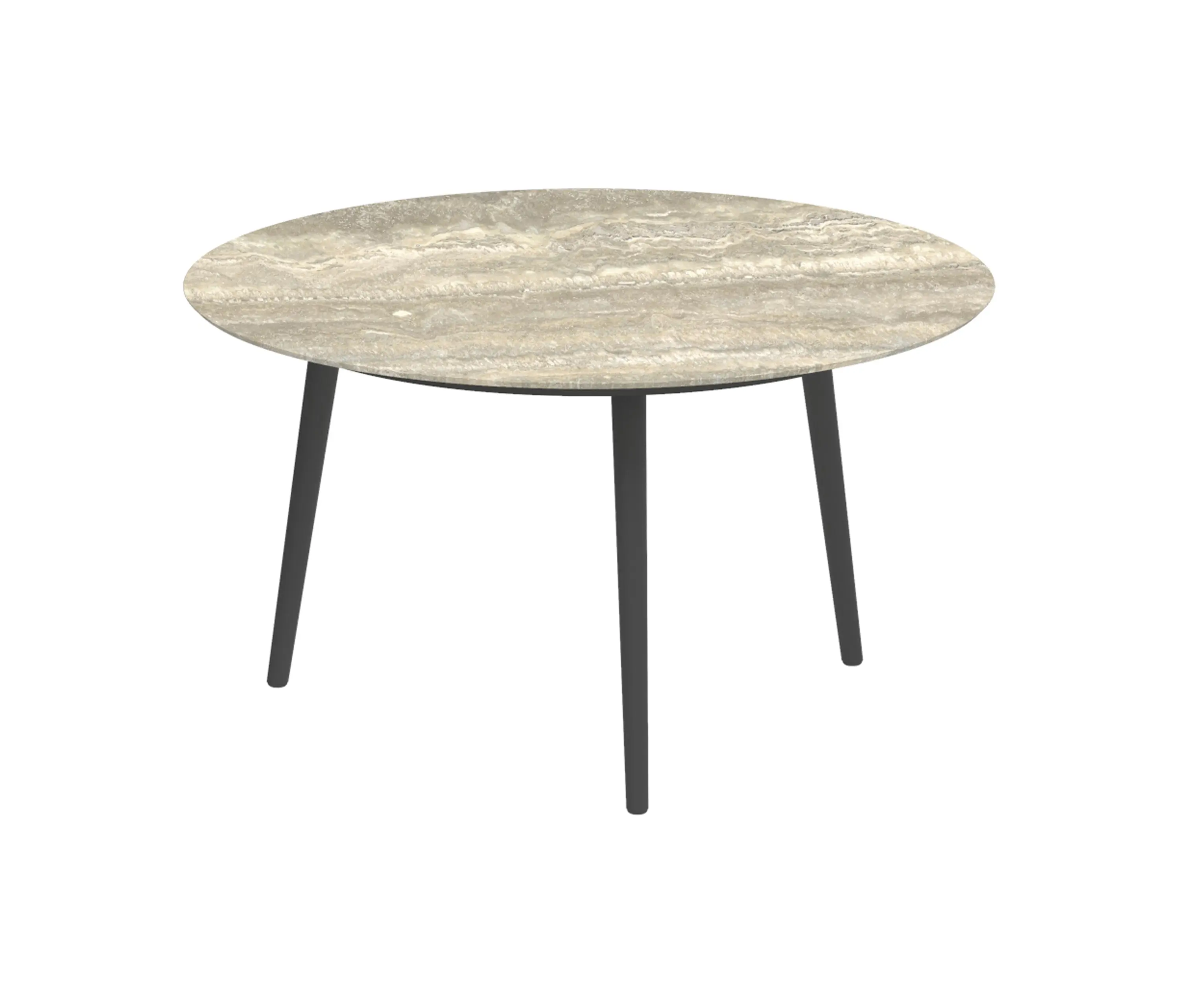 Royal Botania - Styletto low dining table 120cm round