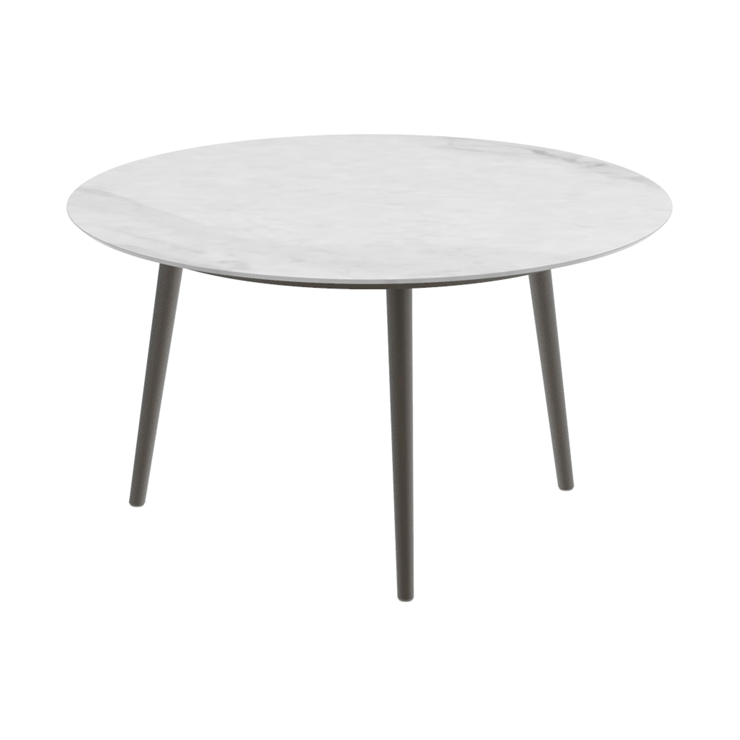 Styletto low dining table 120cm round