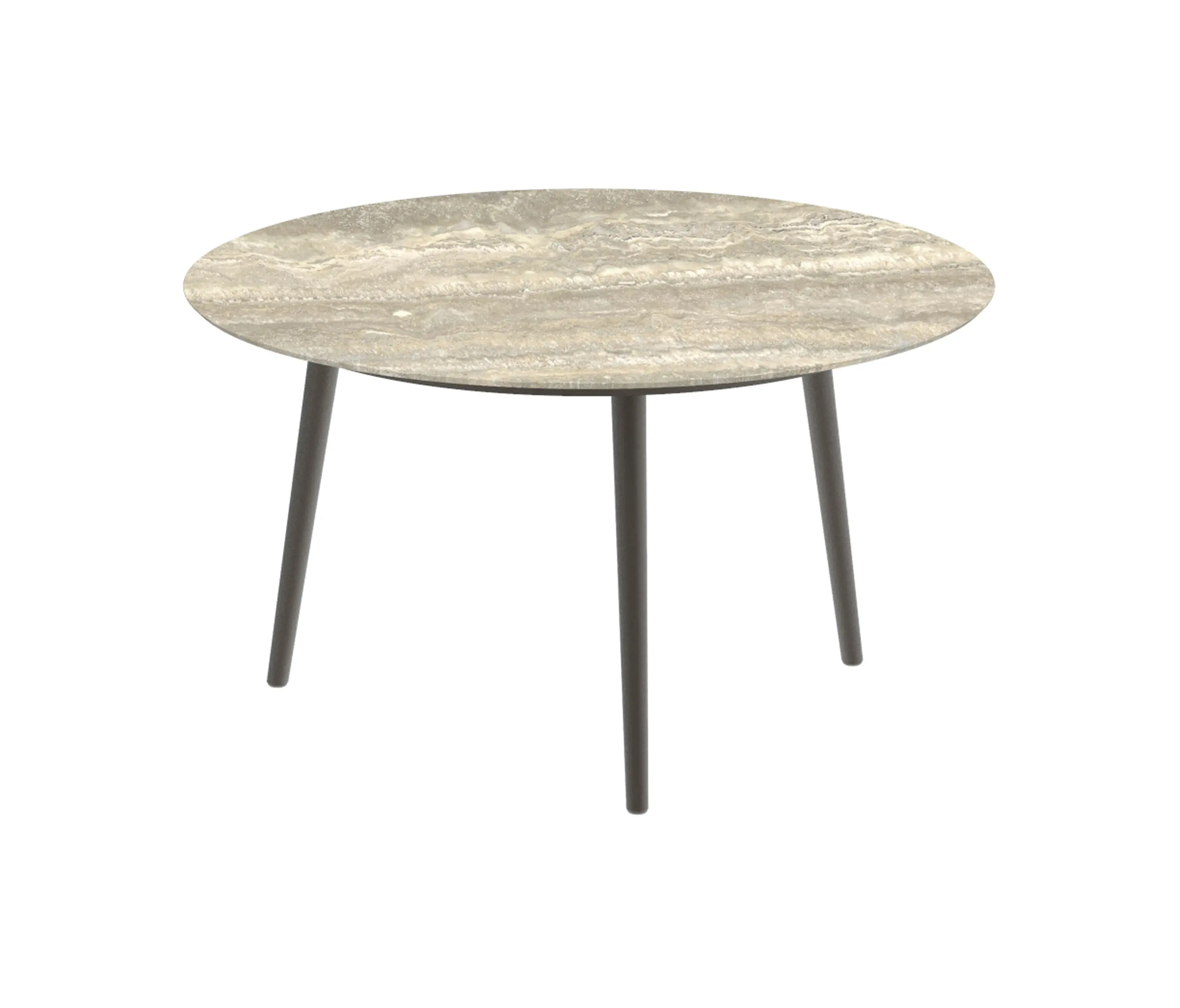Royal Botania - Styletto low dining table 120cm round