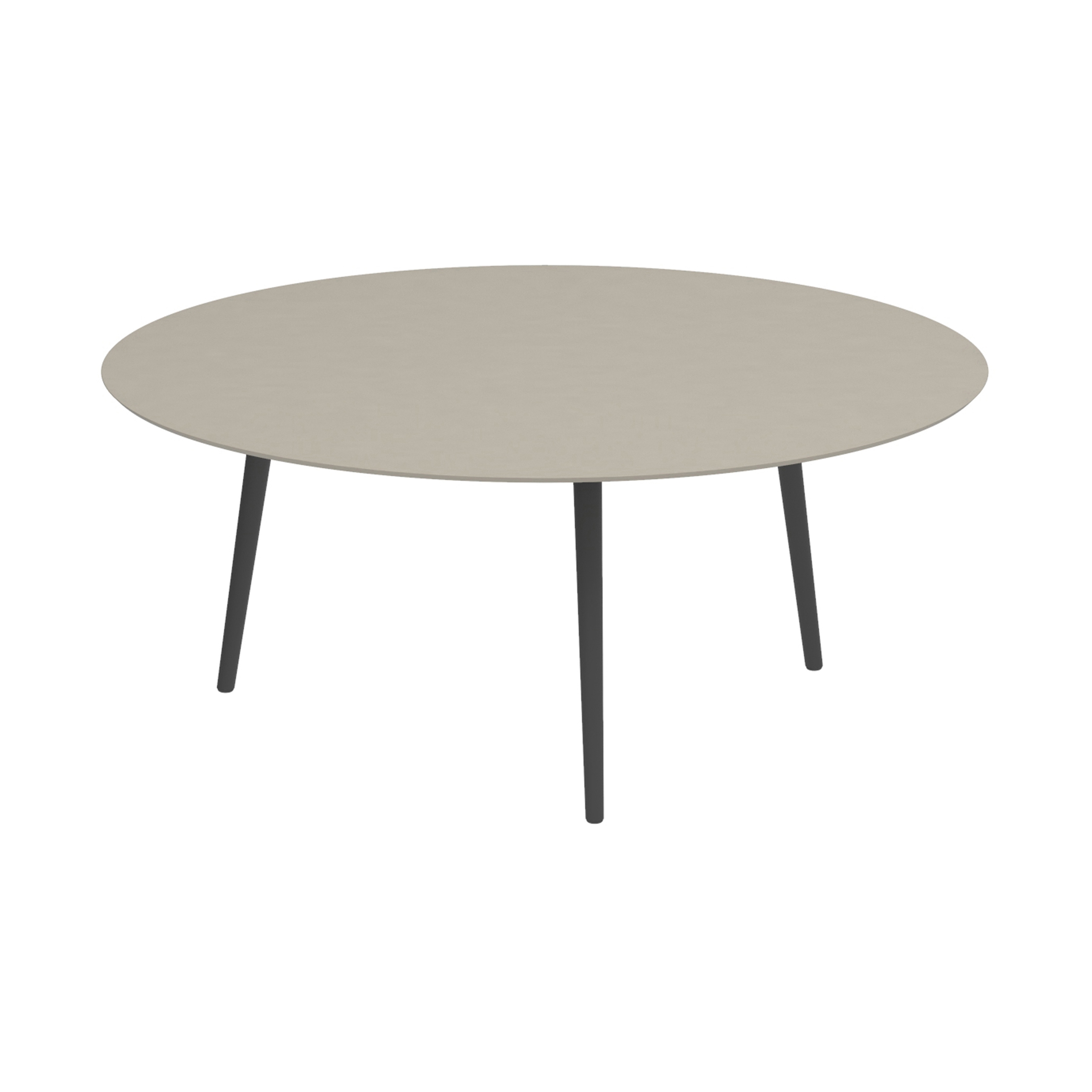 Styletto low lounge table 120cm round