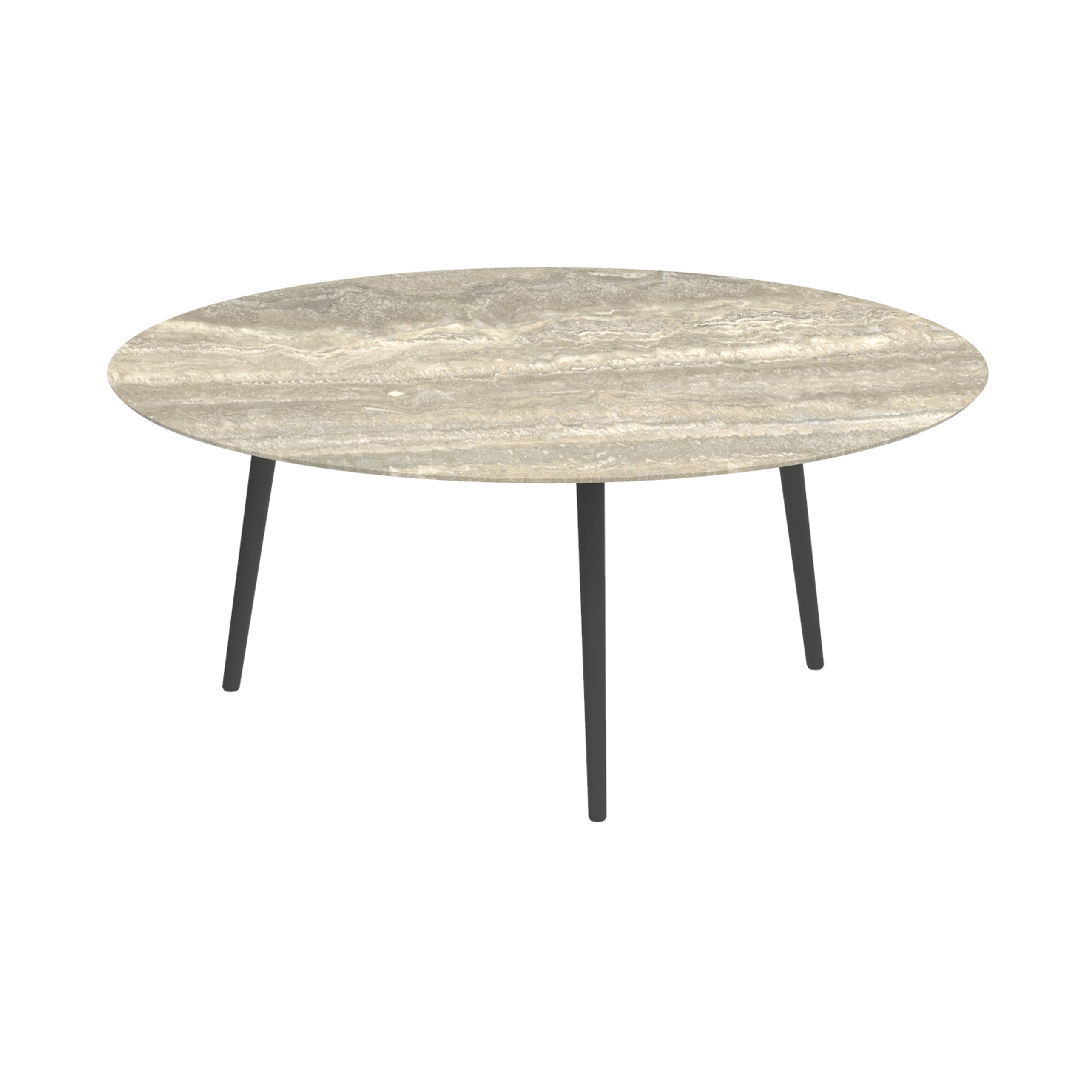 Styletto low lounge table 120cm round