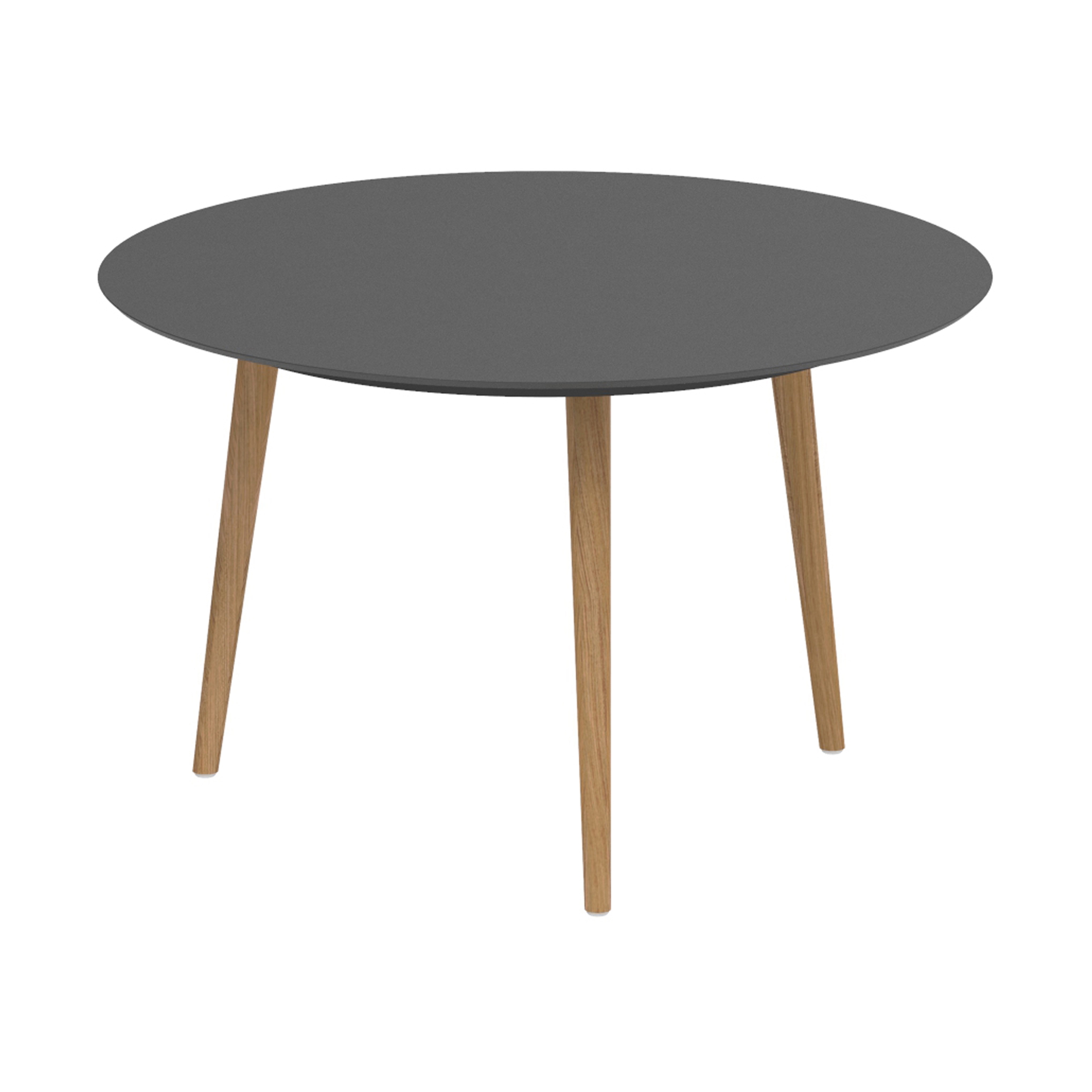 Display product Styletto standard dining table 120cm round from manufacturer Royal Botania
