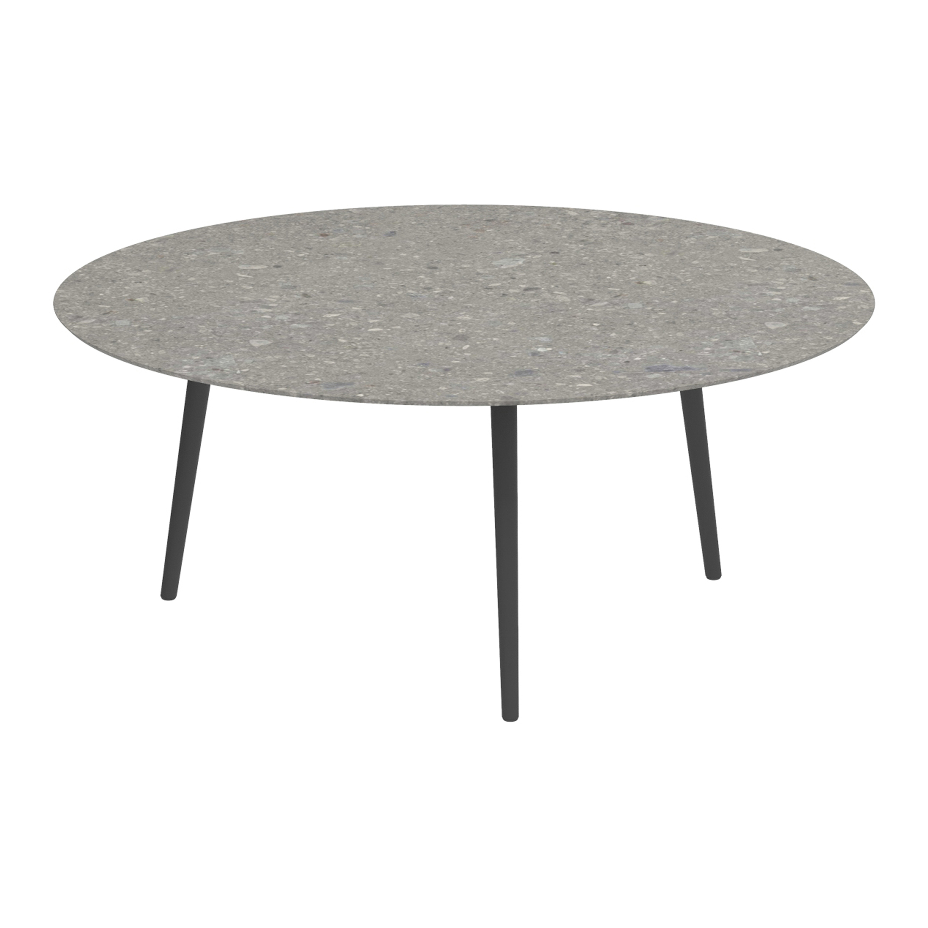 Styletto low dining table 160cm round
