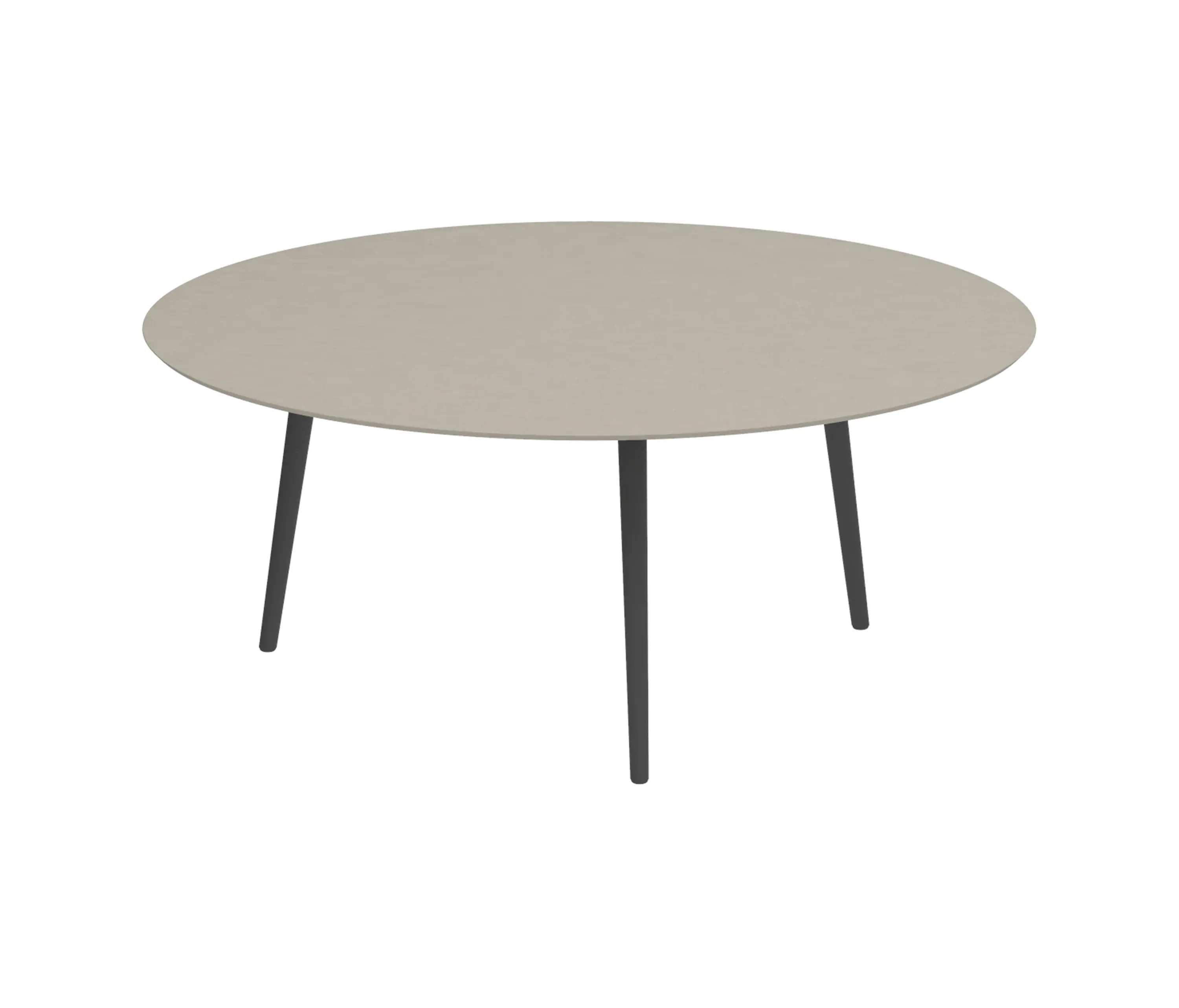 Royal Botania - Styletto low dining table 160cm round