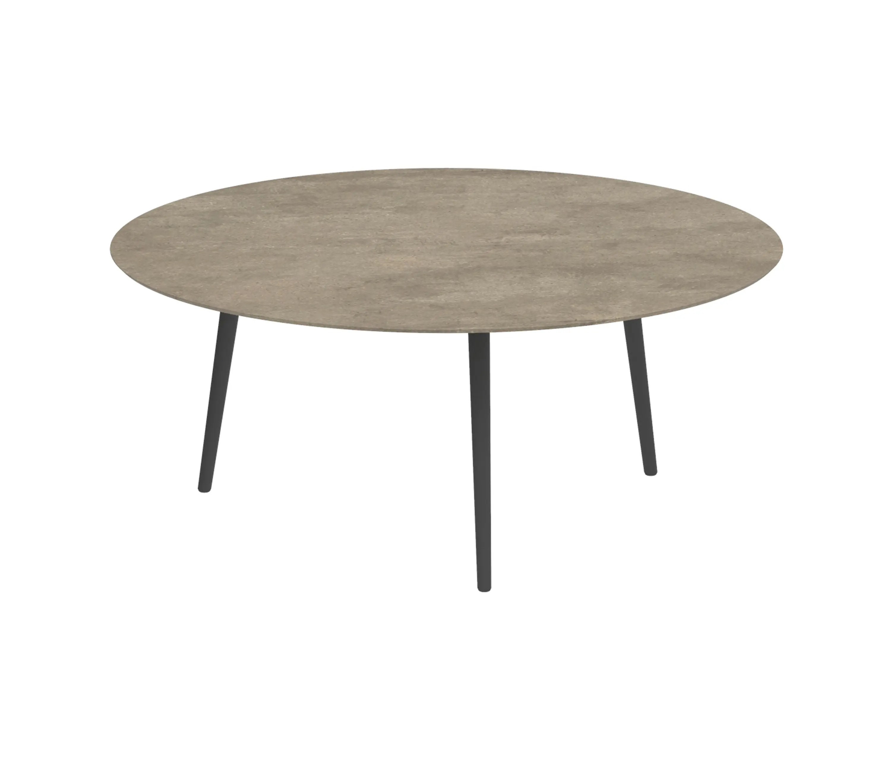 Royal Botania - Styletto low dining table 160cm round