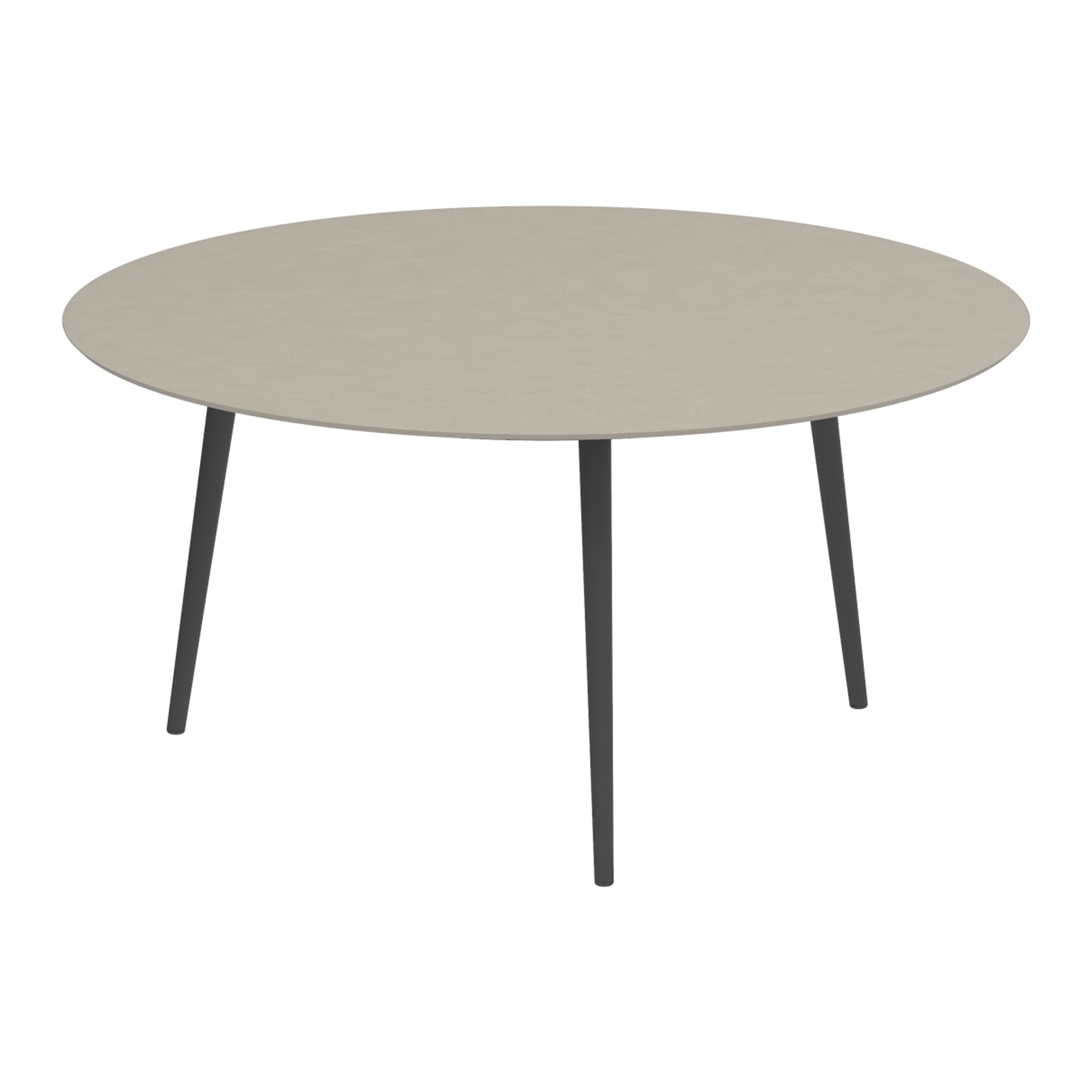 Styletto standard dining table 160cm ronde