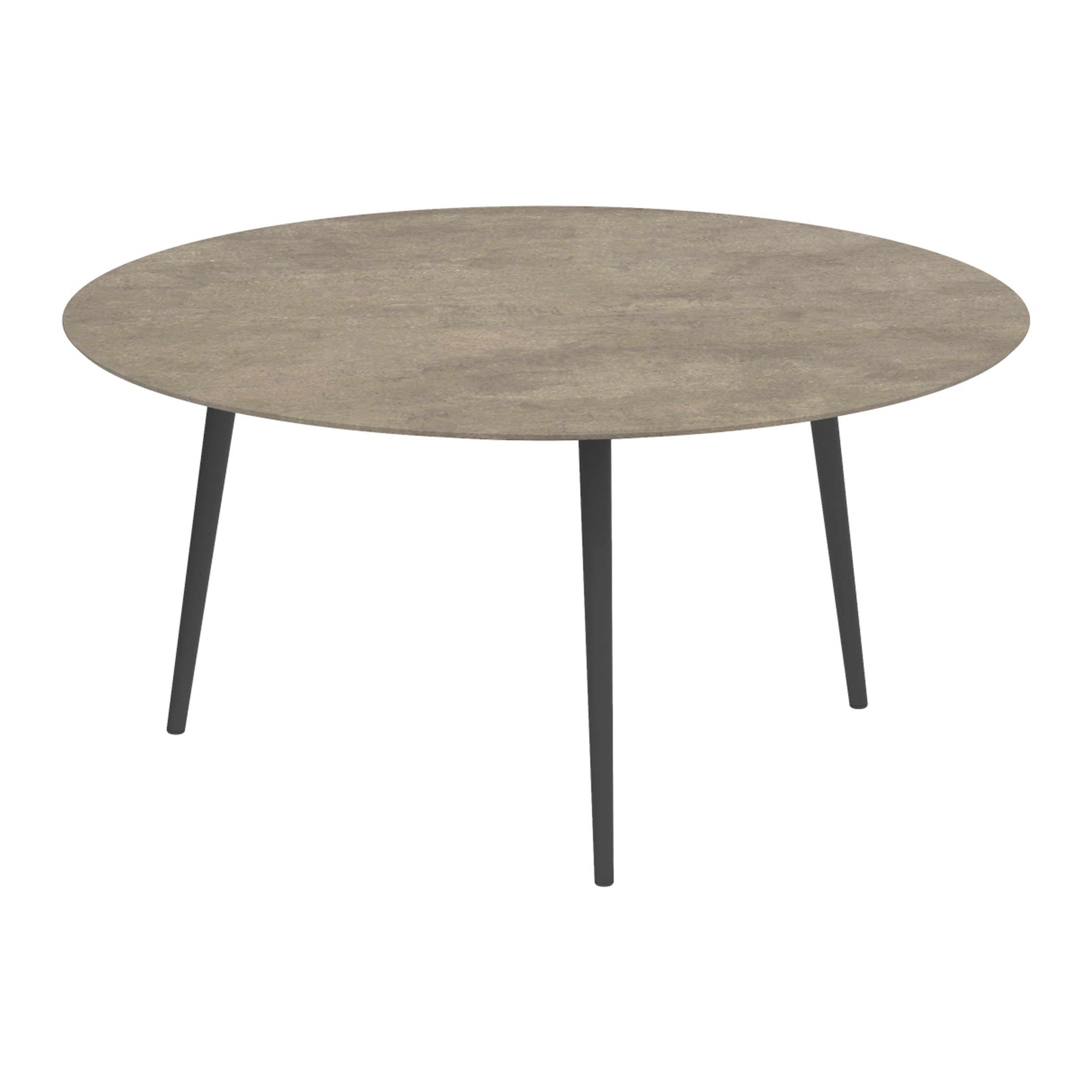 Styletto standard dining table 160cm ronde