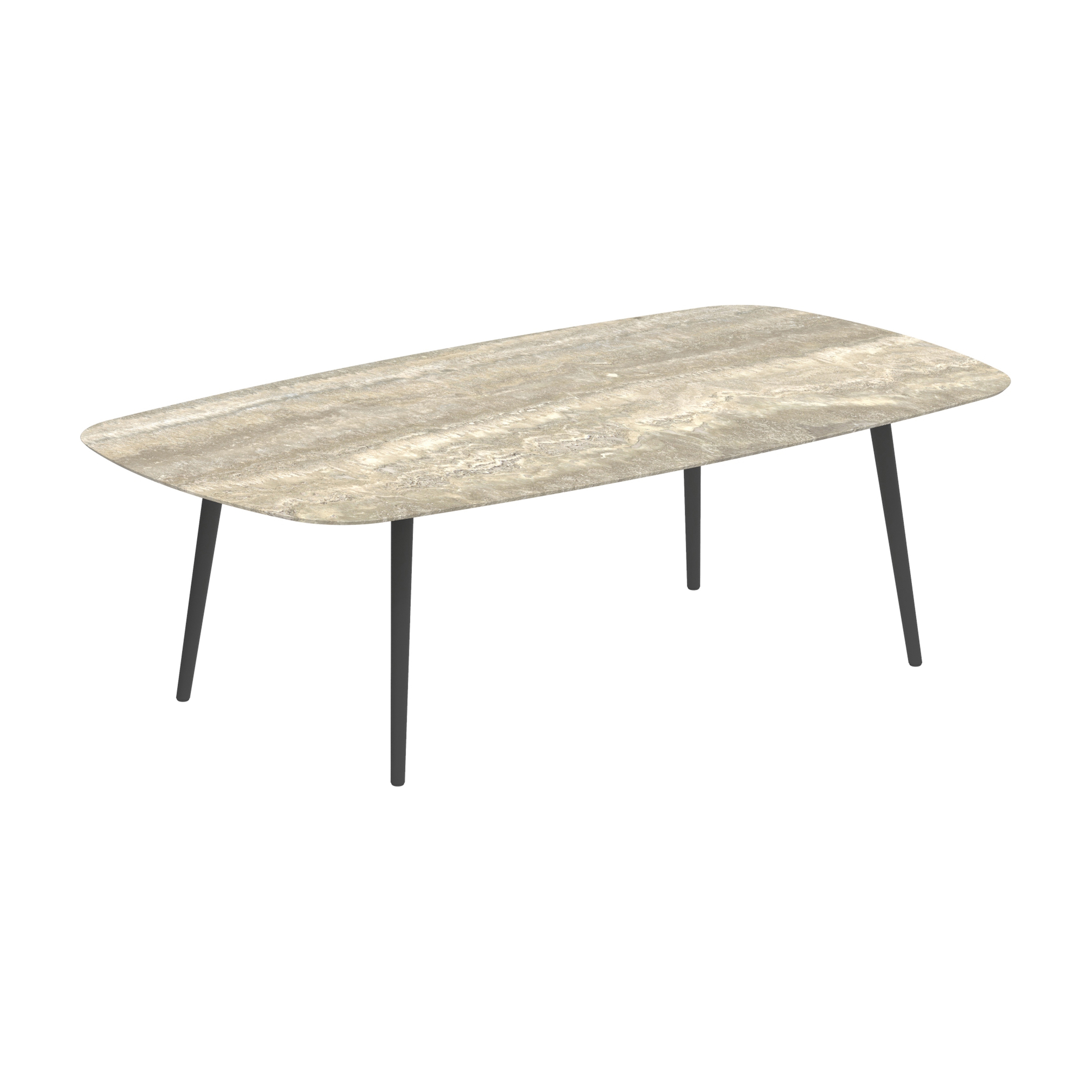 Styletto low dining table 220x120cm