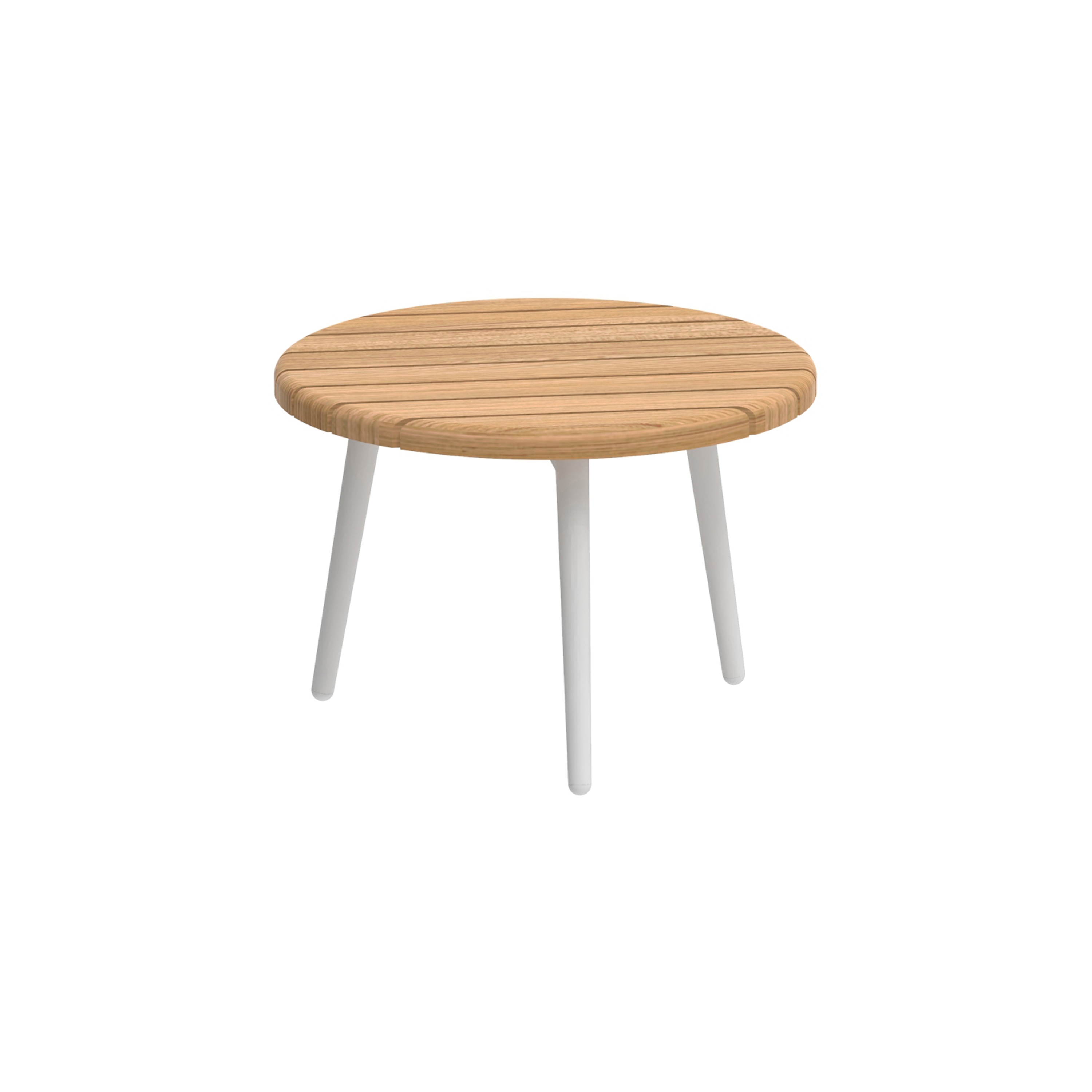 Vertoon produk Styletto side table 40 alu legs with teak top van vervaardiger Royal Botania