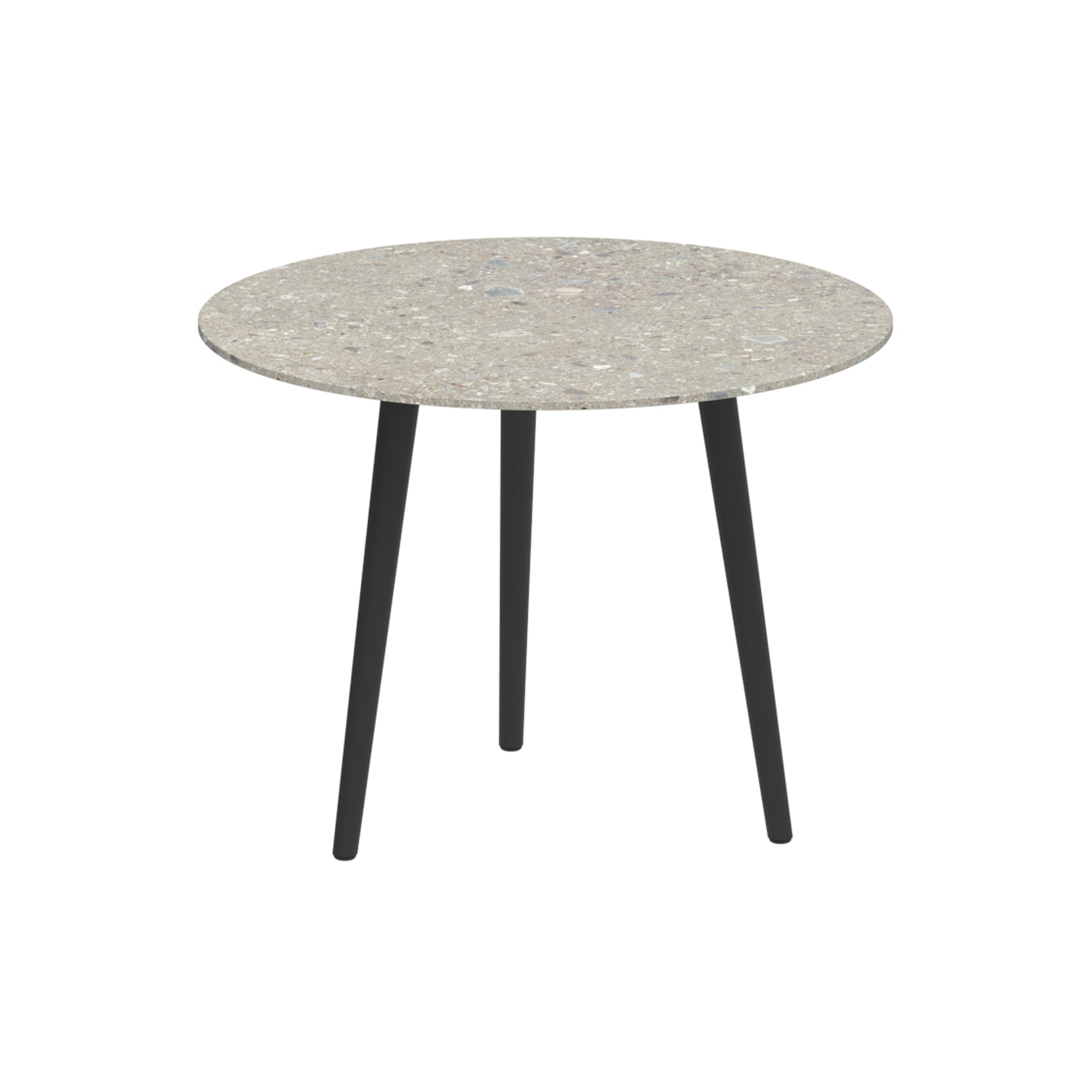 Styletto round table 90 low dining