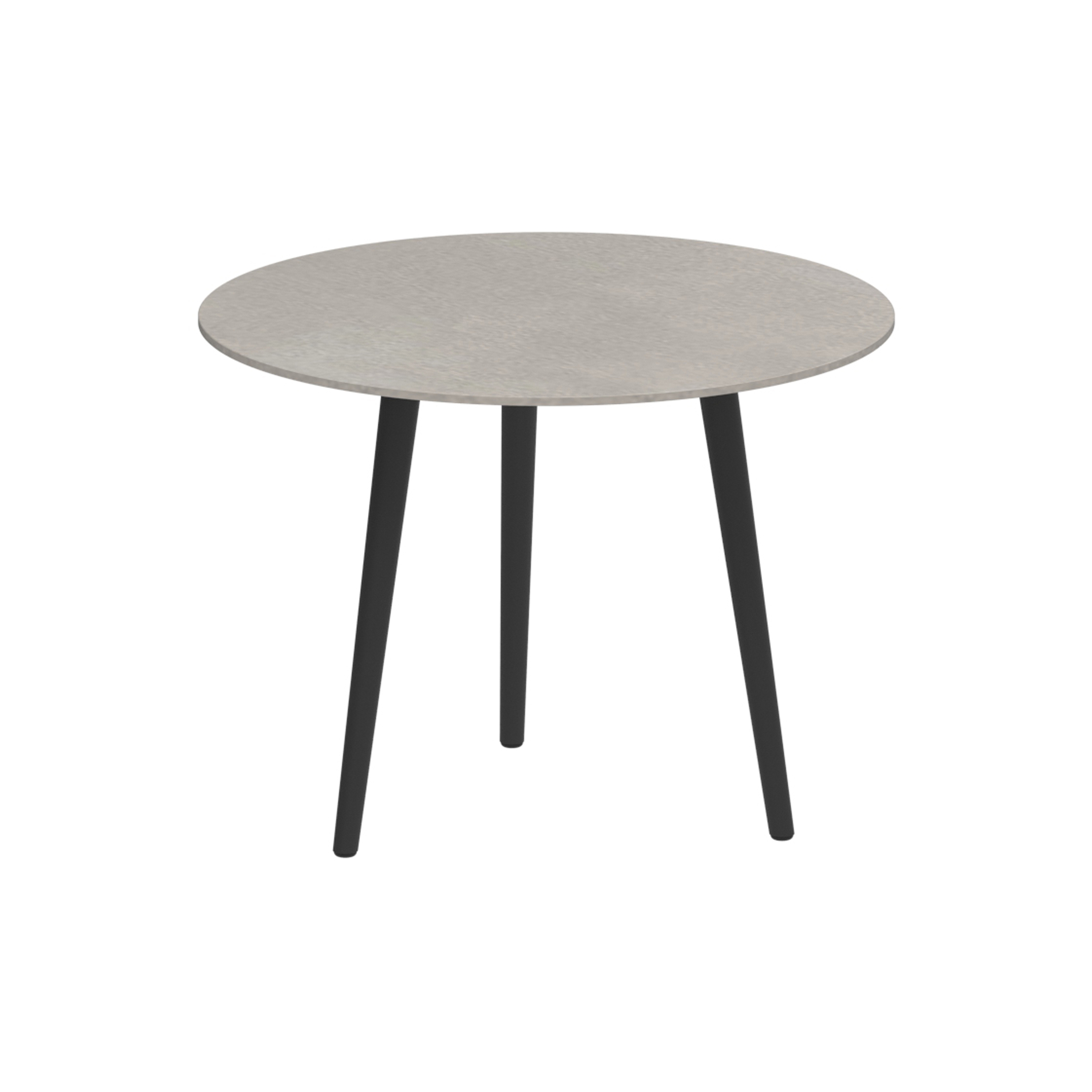 Styletto round table 90 low dining