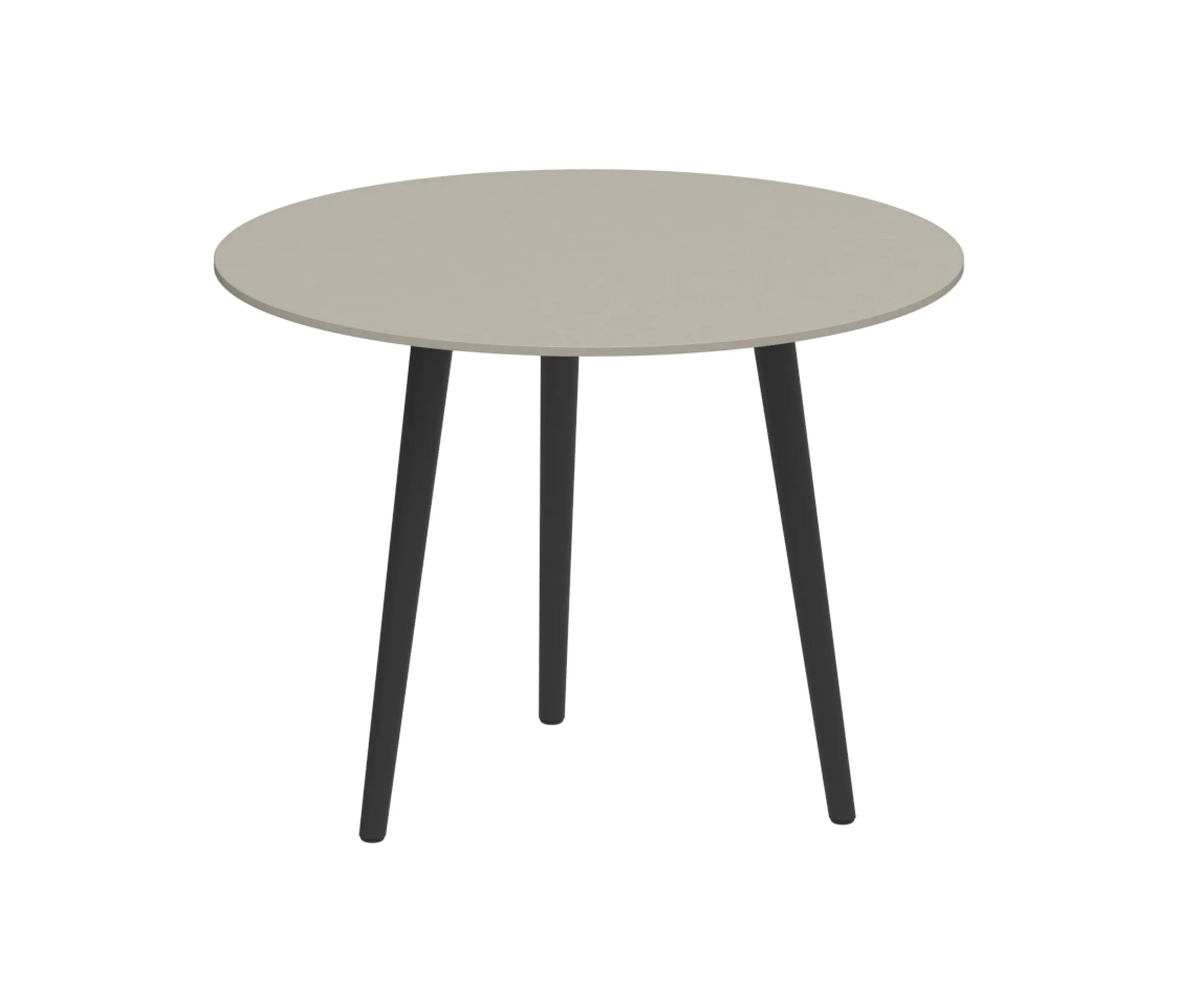 Royal Botania - Styletto round table 90 low dining