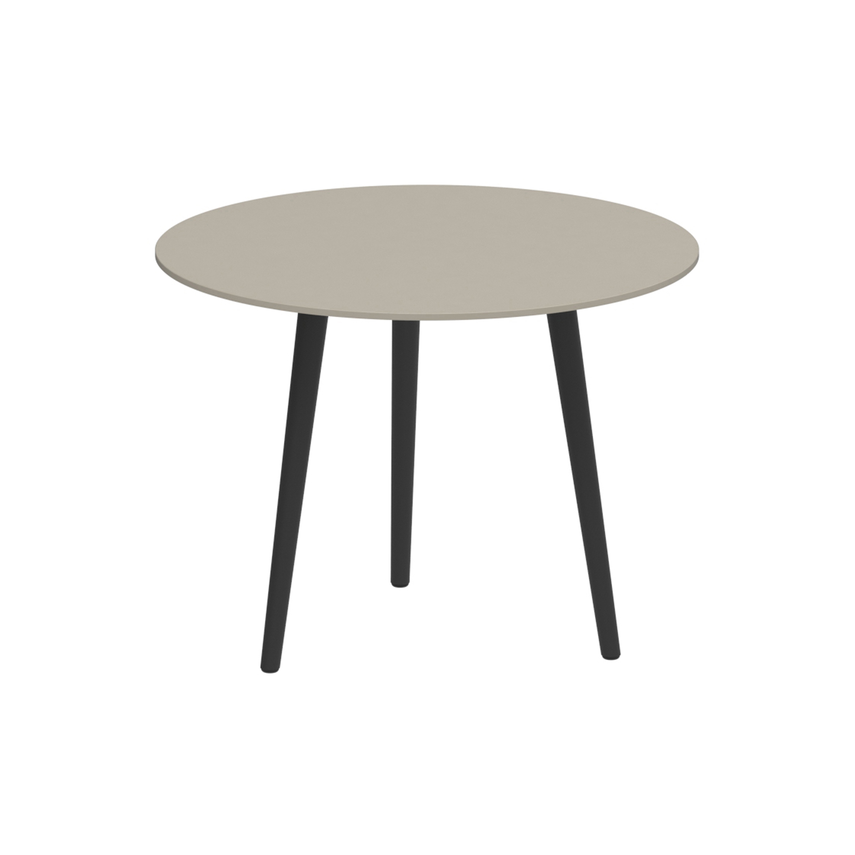 Styletto round table 90 low dining