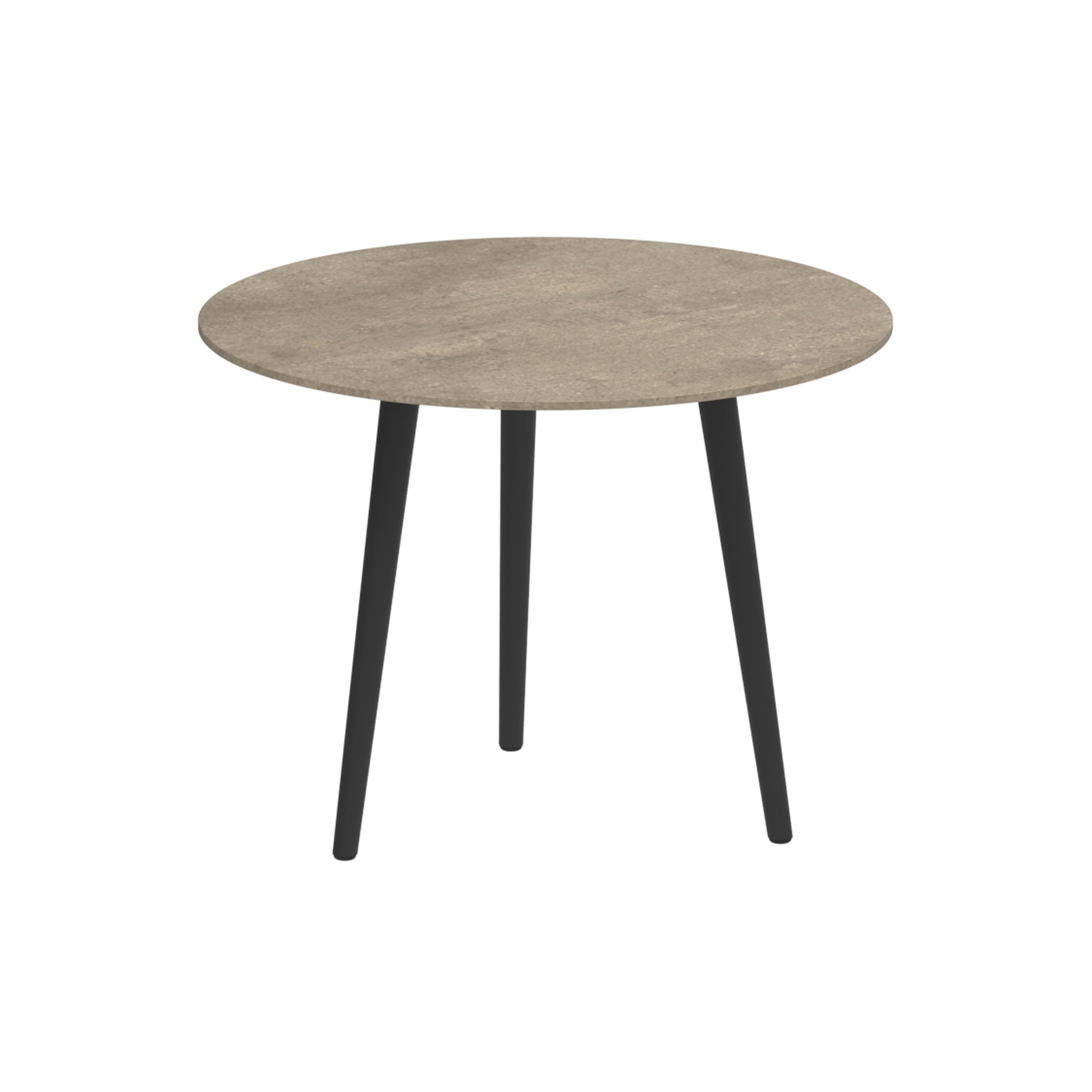 Styletto round table 90 low dining