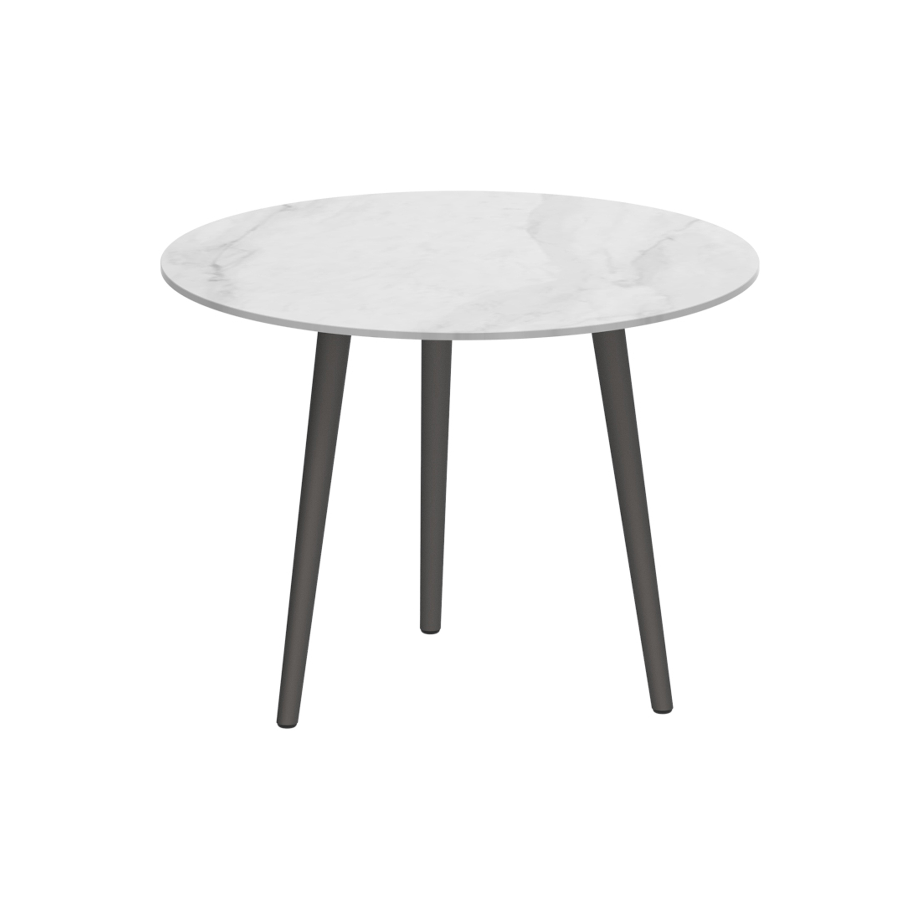 Styletto round table 90 low dining
