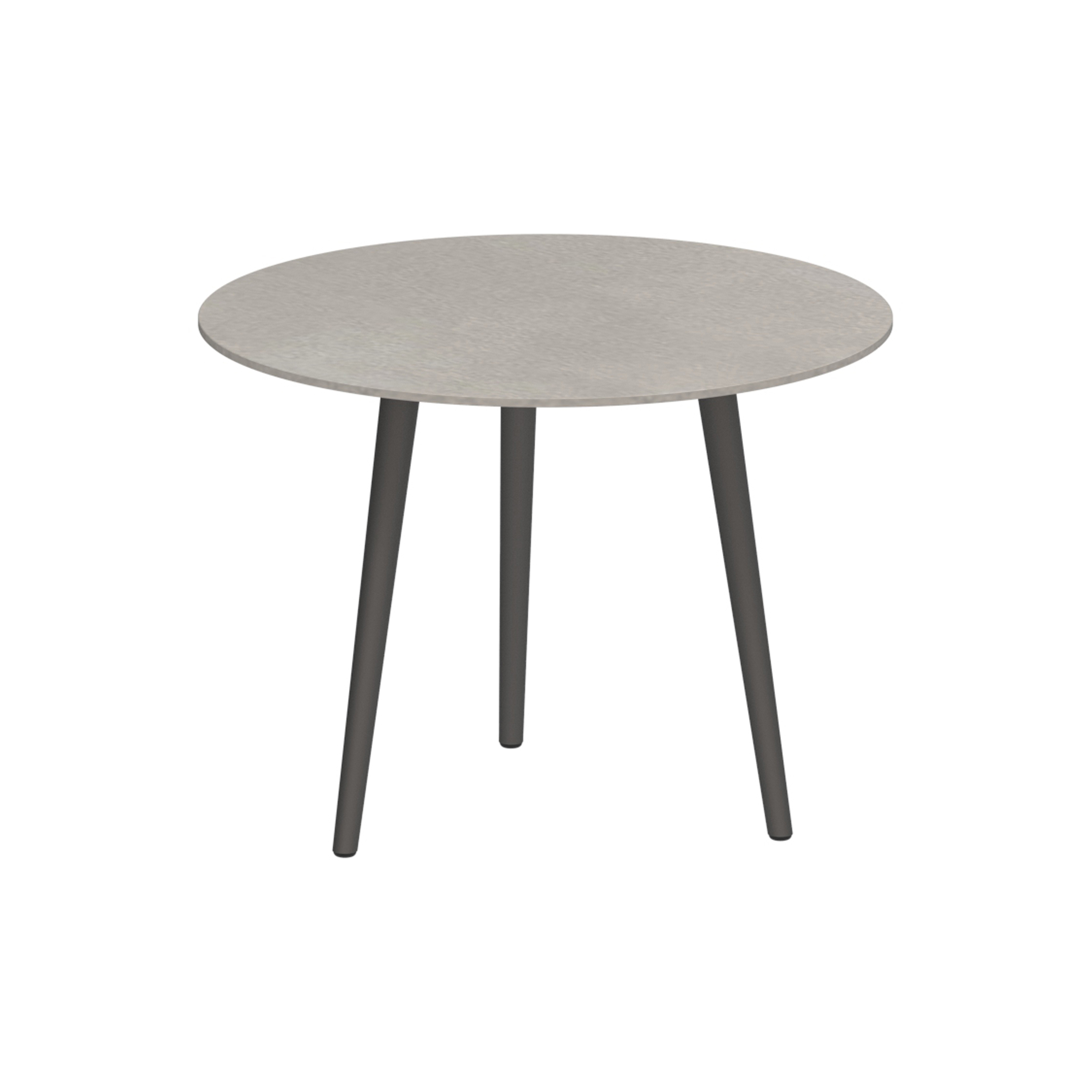 Styletto round table 90 low dining